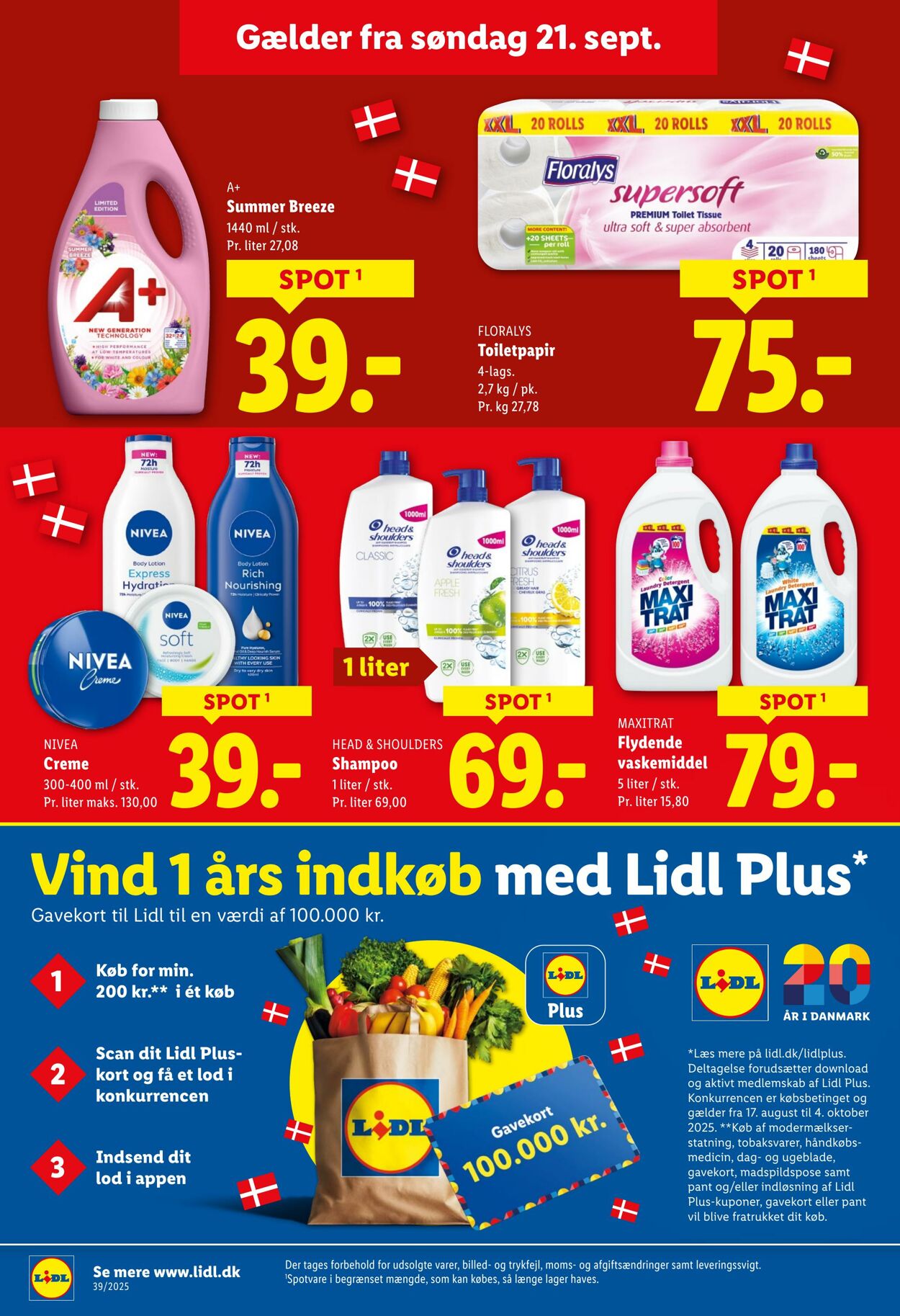 Tilbud Lidl 20.09.2025 - 27.09.2025