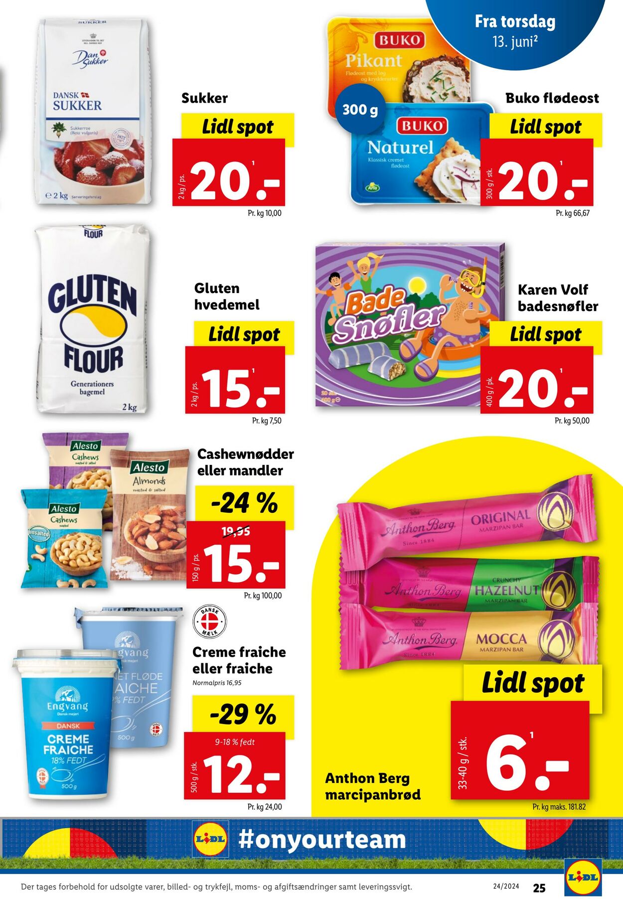 Tilbud Lidl 08.06.2024 - 15.06.2024