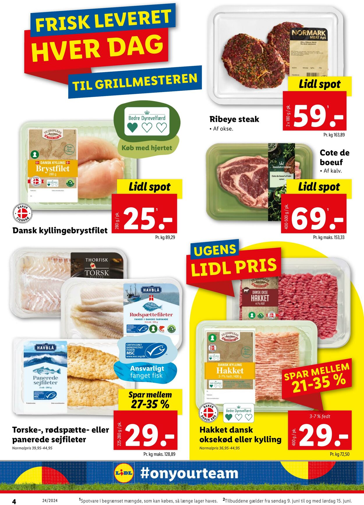 Tilbud Lidl 08.06.2024 - 15.06.2024