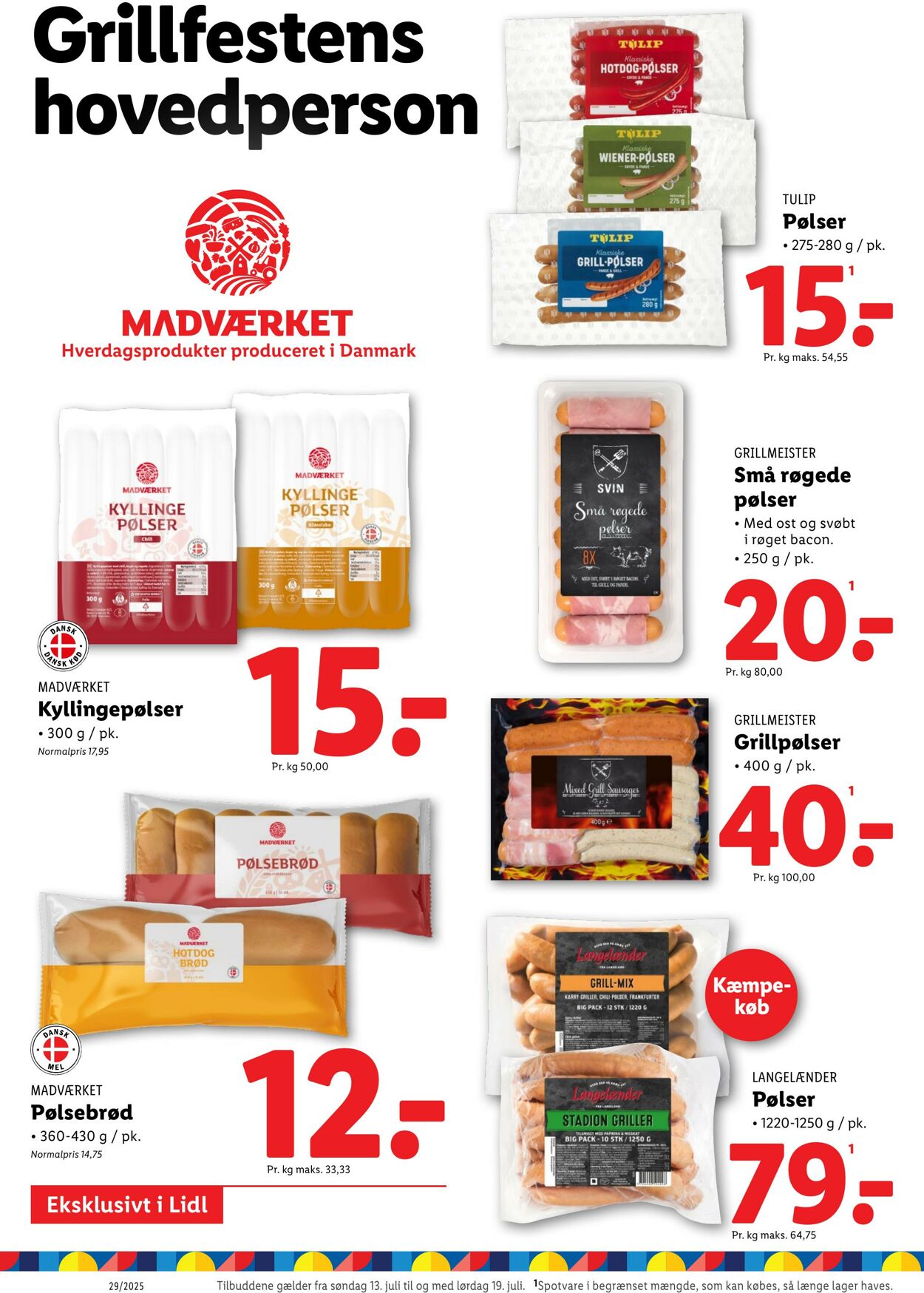 Tilbud Lidl 12.07.2025 - 19.07.2025