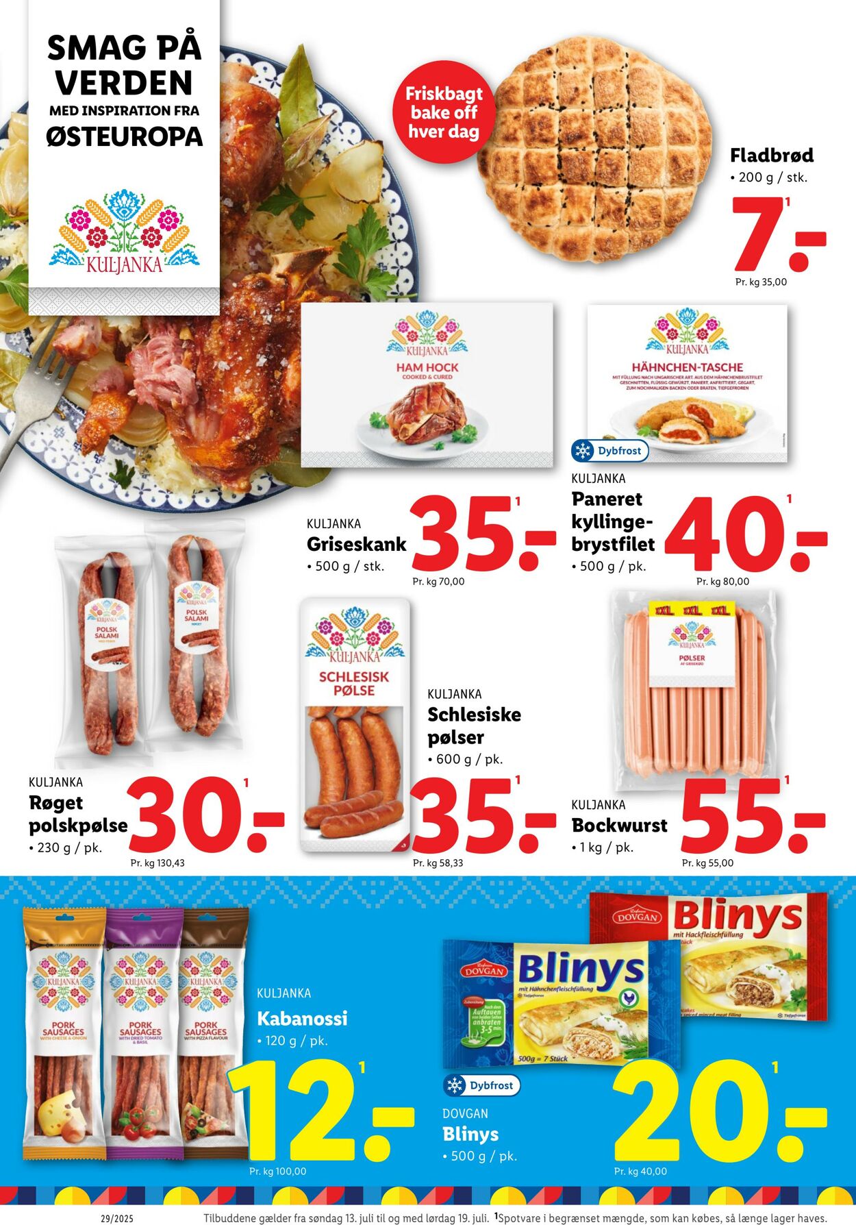 Tilbud Lidl 12.07.2025 - 19.07.2025