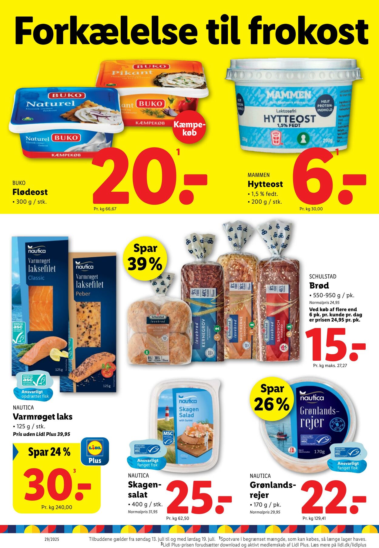 Tilbud Lidl 12.07.2025 - 19.07.2025