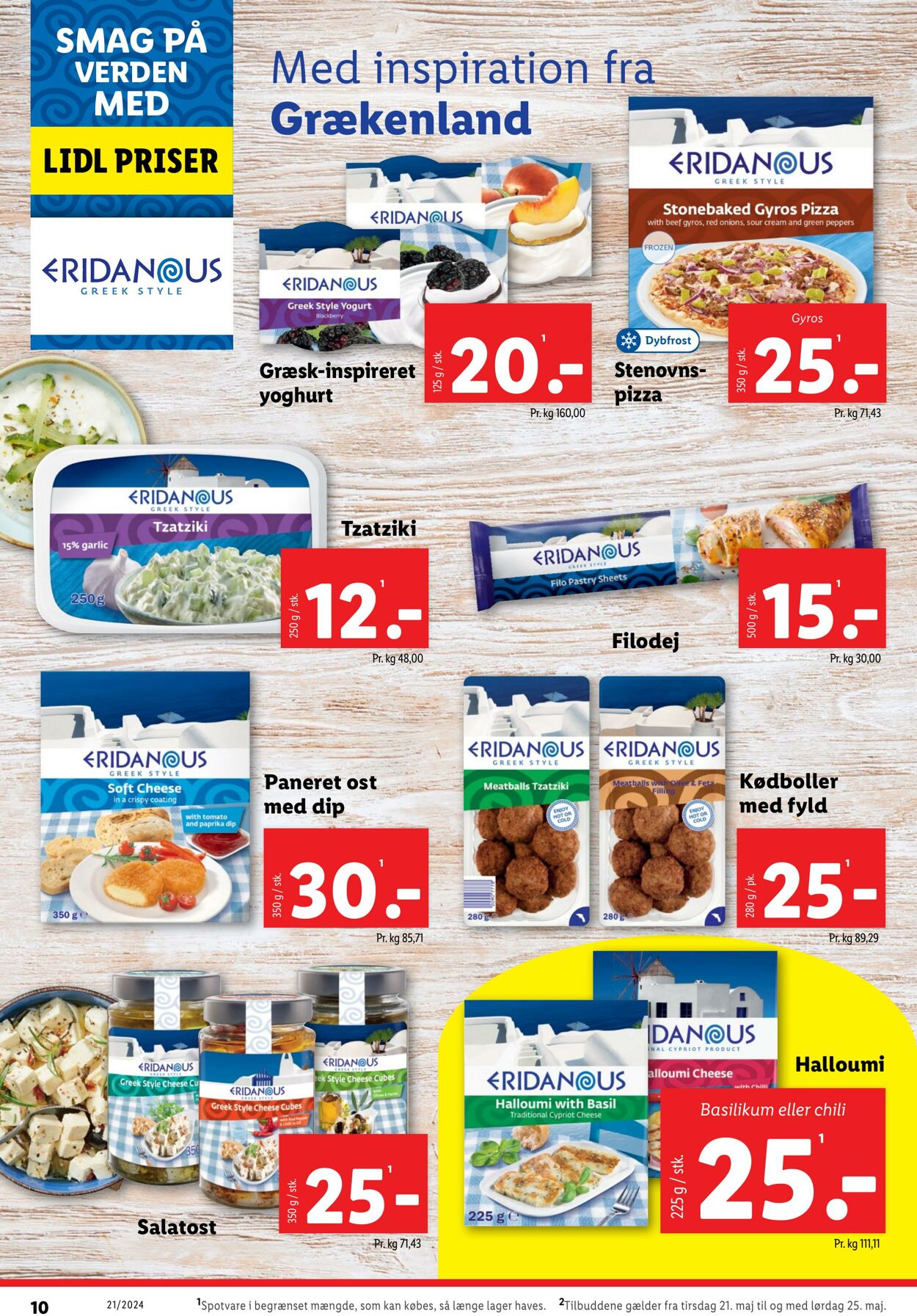 Tilbud Lidl 18.05.2024 - 25.05.2024