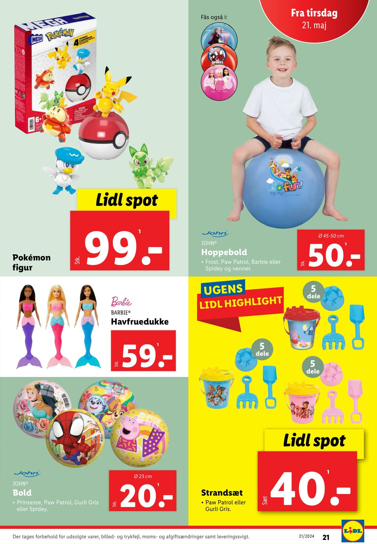 Tilbud Lidl 18.05.2024 - 25.05.2024