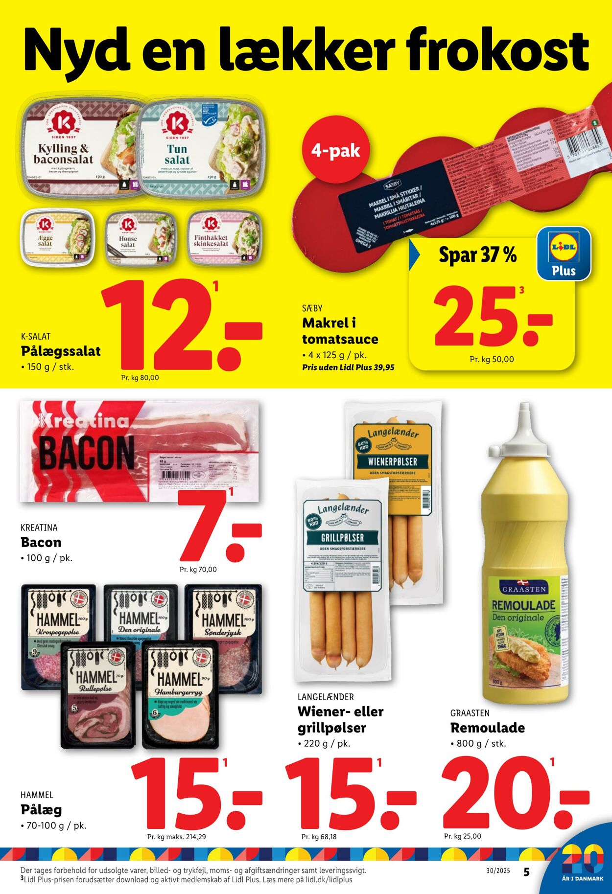 Tilbud Lidl 19.07.2025 - 26.07.2025