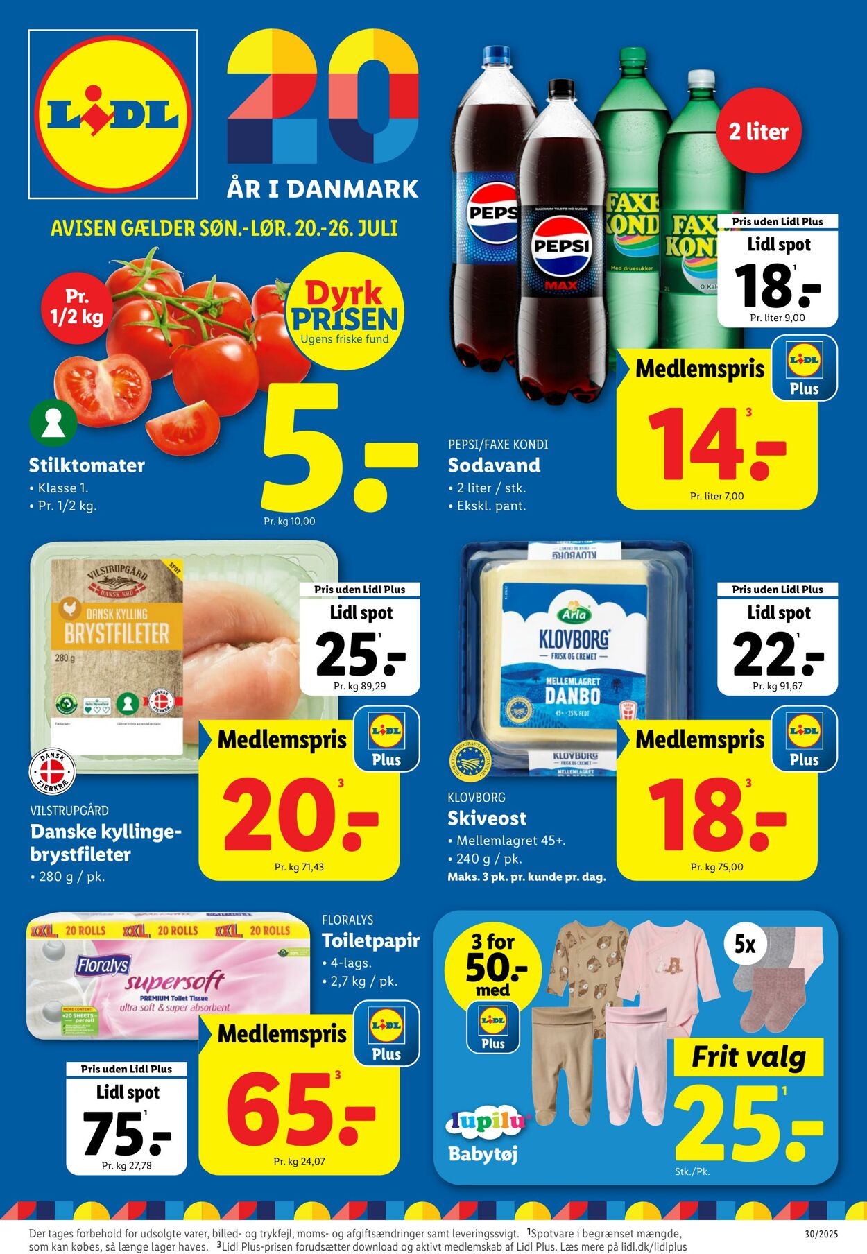 Tilbud Lidl 19.07.2025 - 26.07.2025