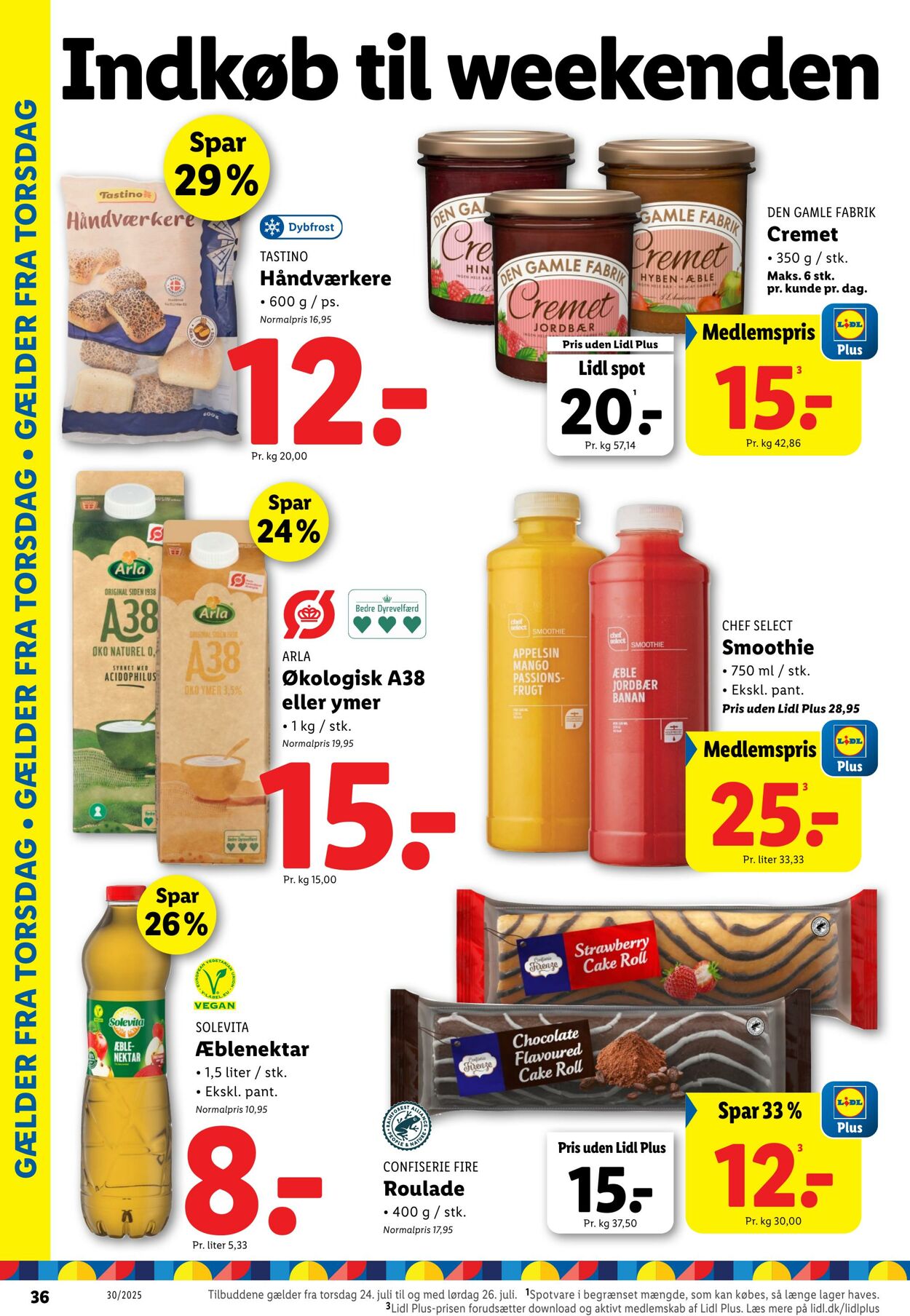 Tilbud Lidl 19.07.2025 - 26.07.2025