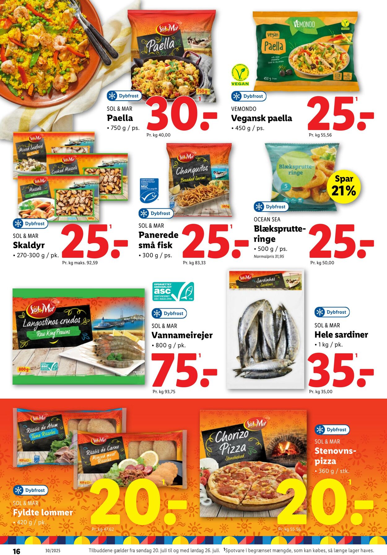 Tilbud Lidl 19.07.2025 - 26.07.2025