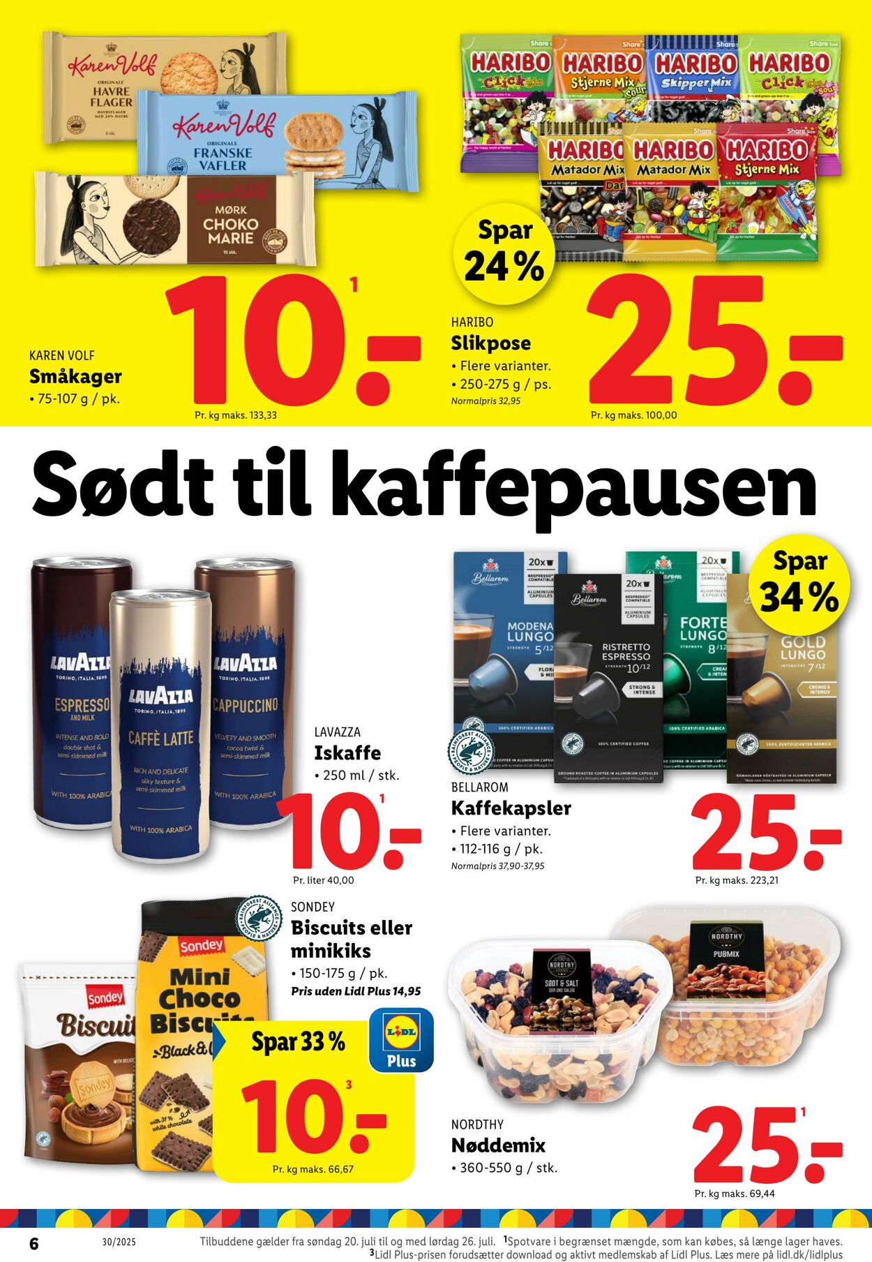 Tilbud Lidl 19.07.2025 - 26.07.2025