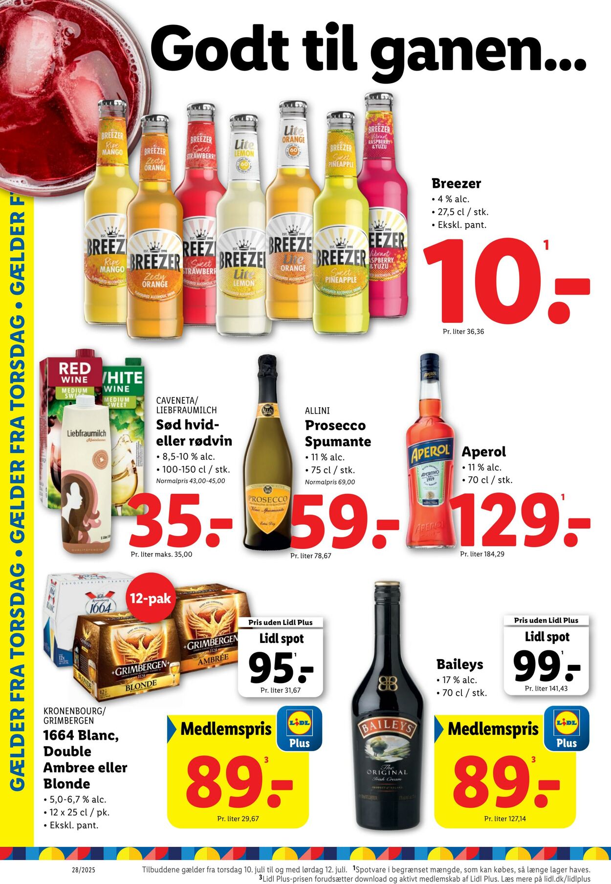 Tilbud Lidl 05.07.2025 - 12.07.2025