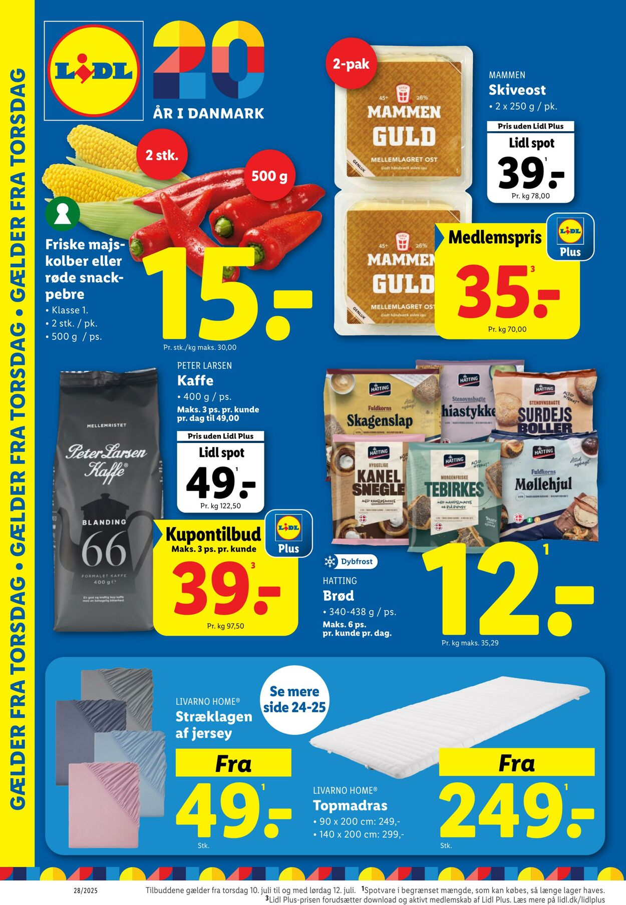 Tilbud Lidl 05.07.2025 - 12.07.2025