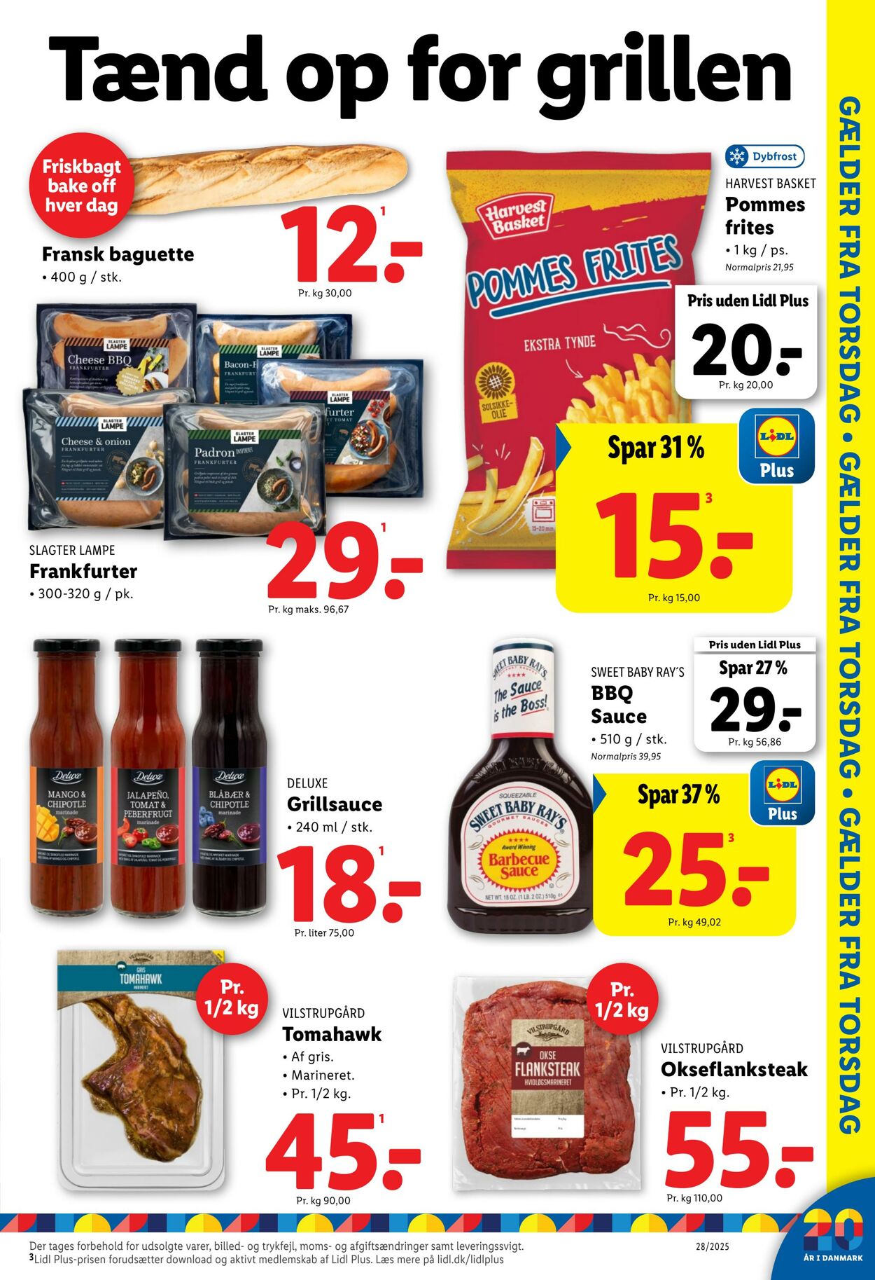 Tilbud Lidl 05.07.2025 - 12.07.2025