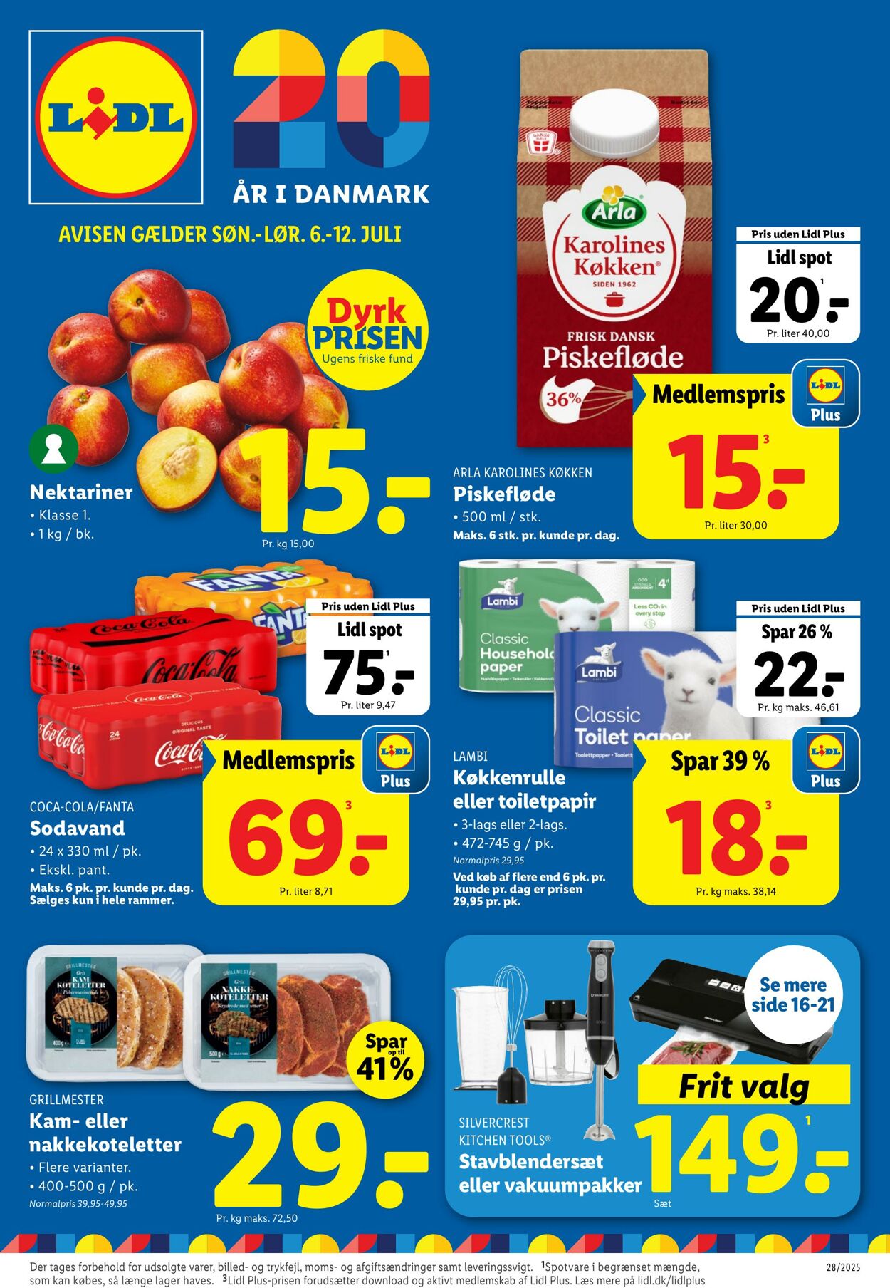 Tilbud Lidl 05.07.2025 - 12.07.2025
