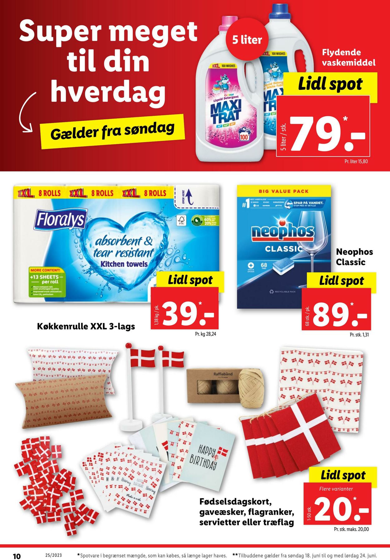 Tilbud Lidl 17.06.2023 - 24.06.2023