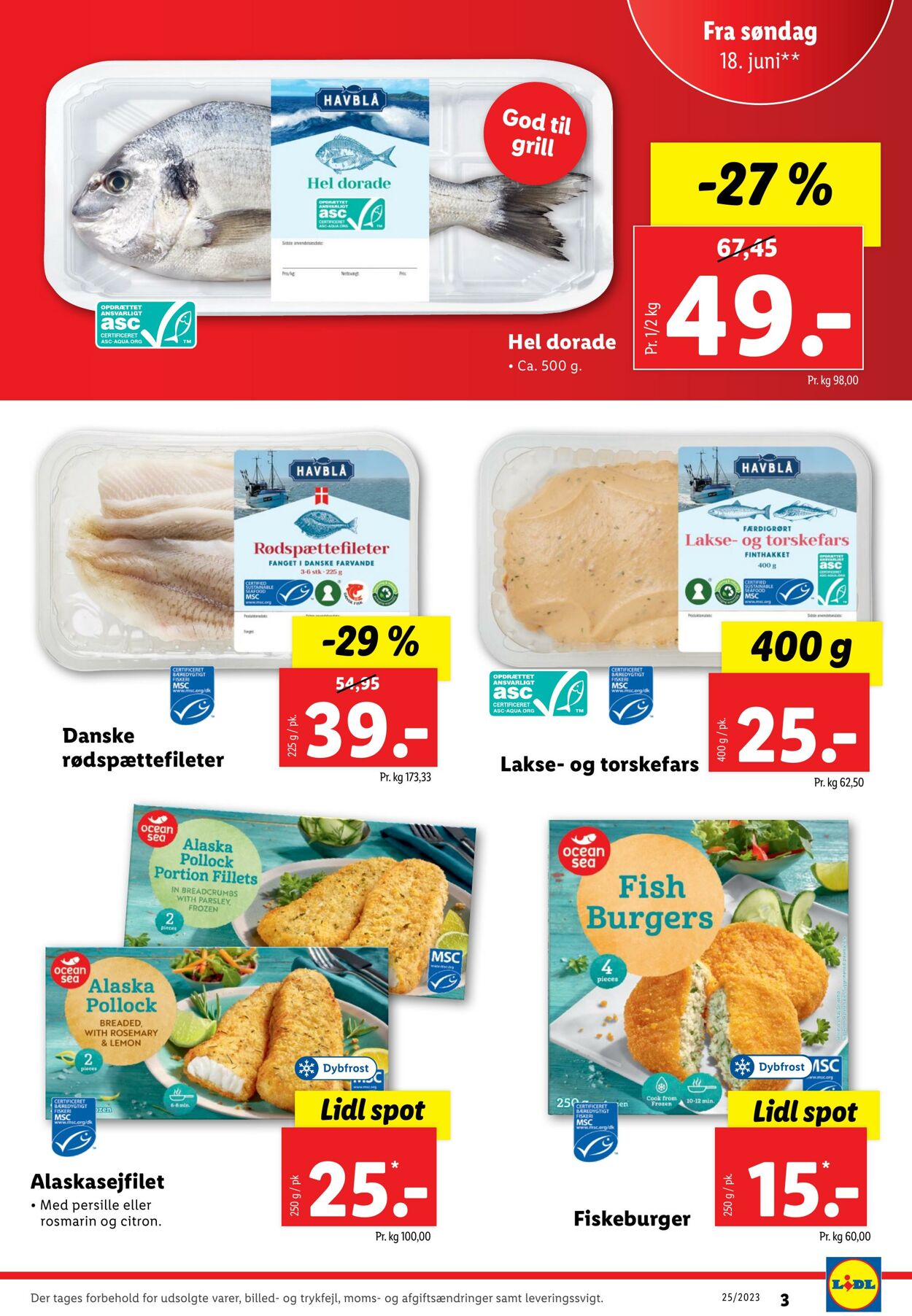 Tilbud Lidl 17.06.2023 - 24.06.2023