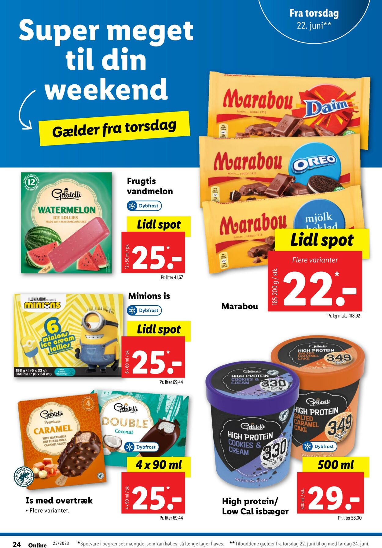 Tilbud Lidl 17.06.2023 - 24.06.2023