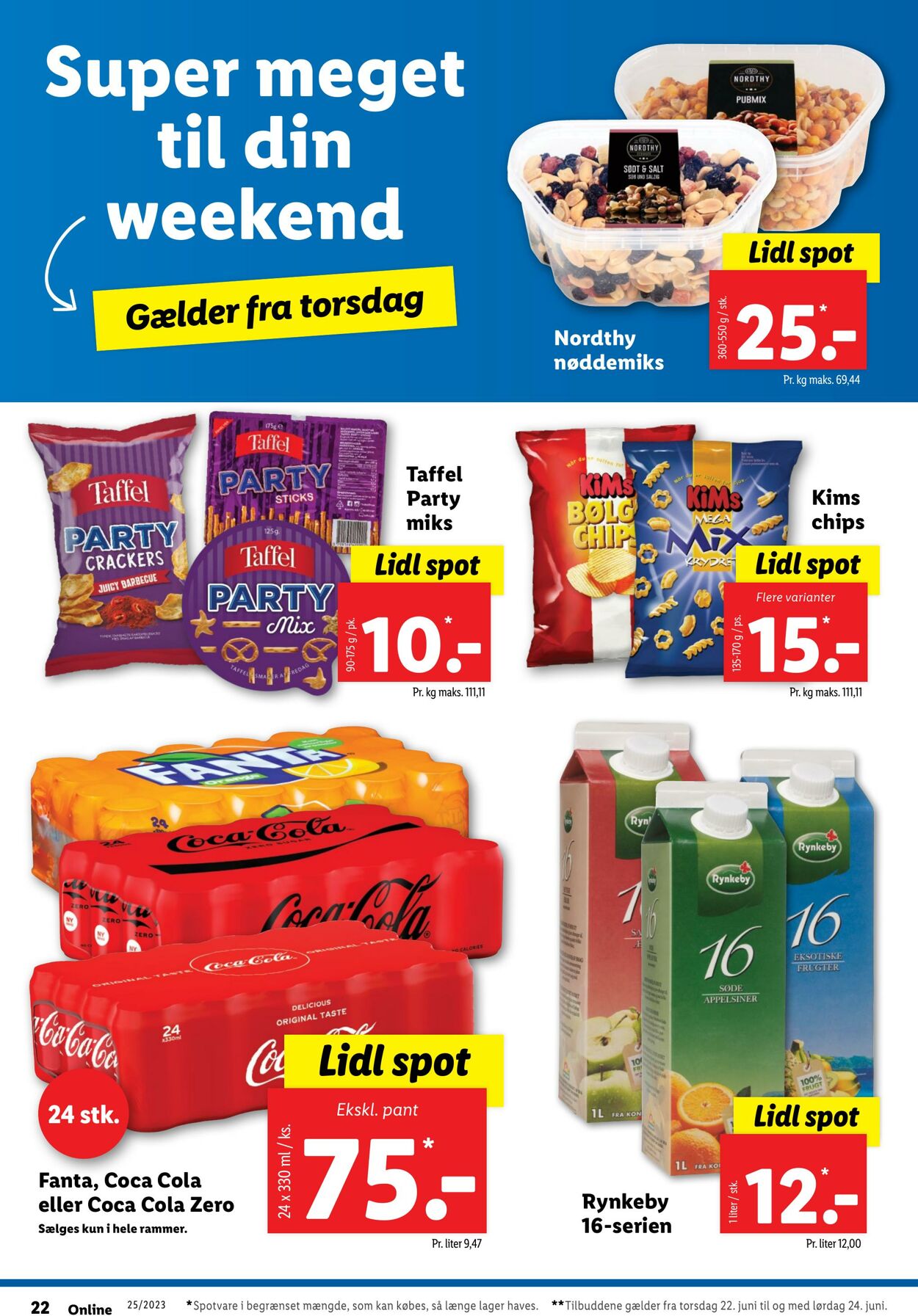 Tilbud Lidl 17.06.2023 - 24.06.2023