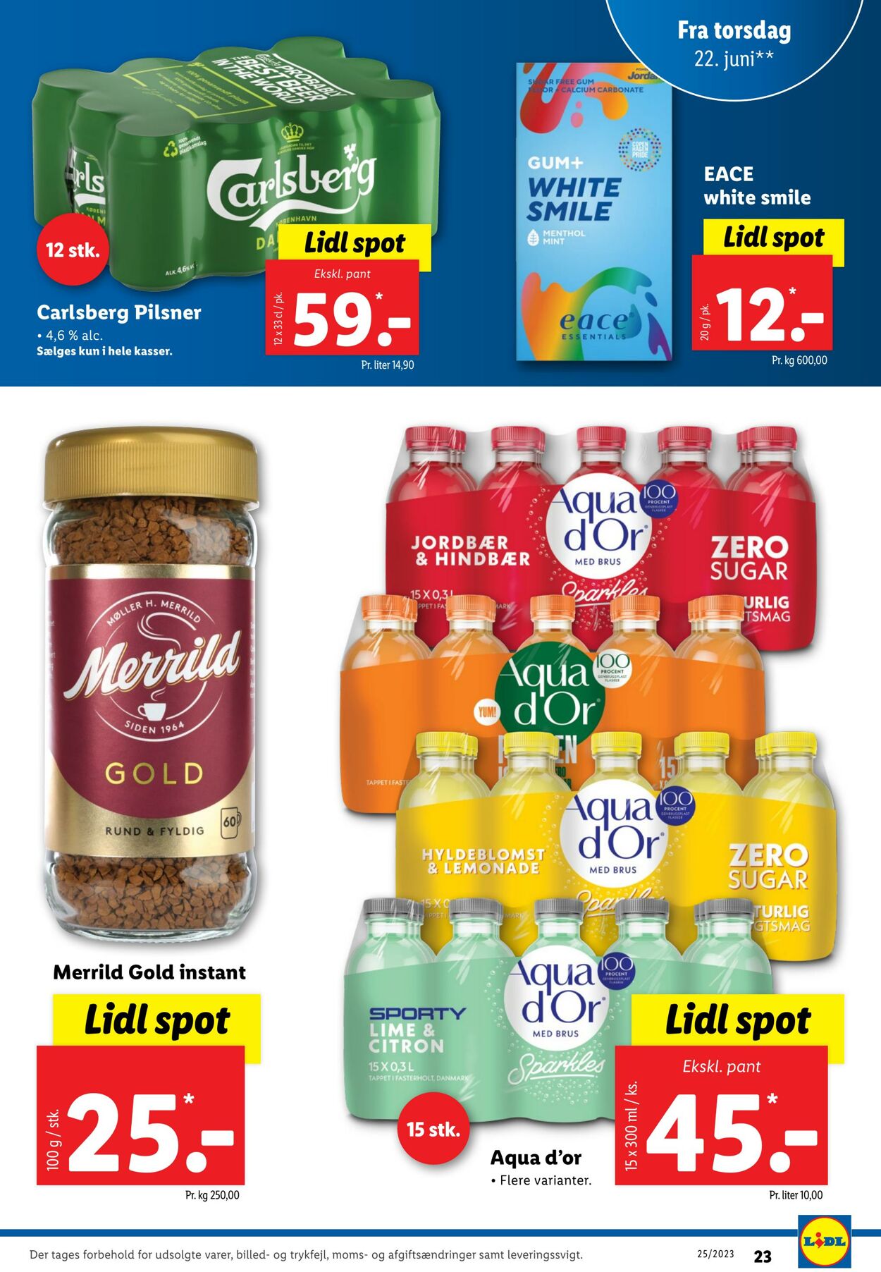 Tilbud Lidl 17.06.2023 - 24.06.2023