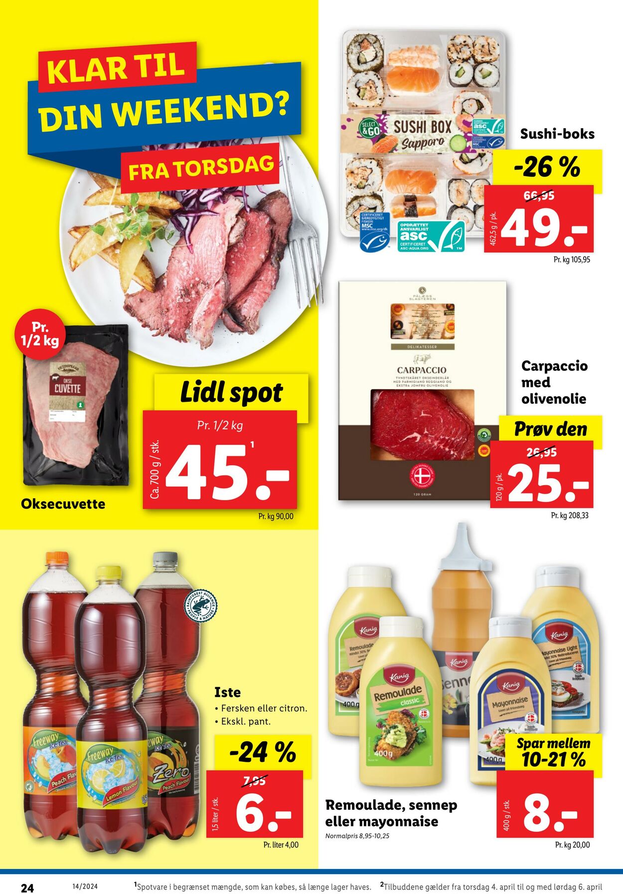 Tilbud Lidl 02.04.2024 - 06.04.2024