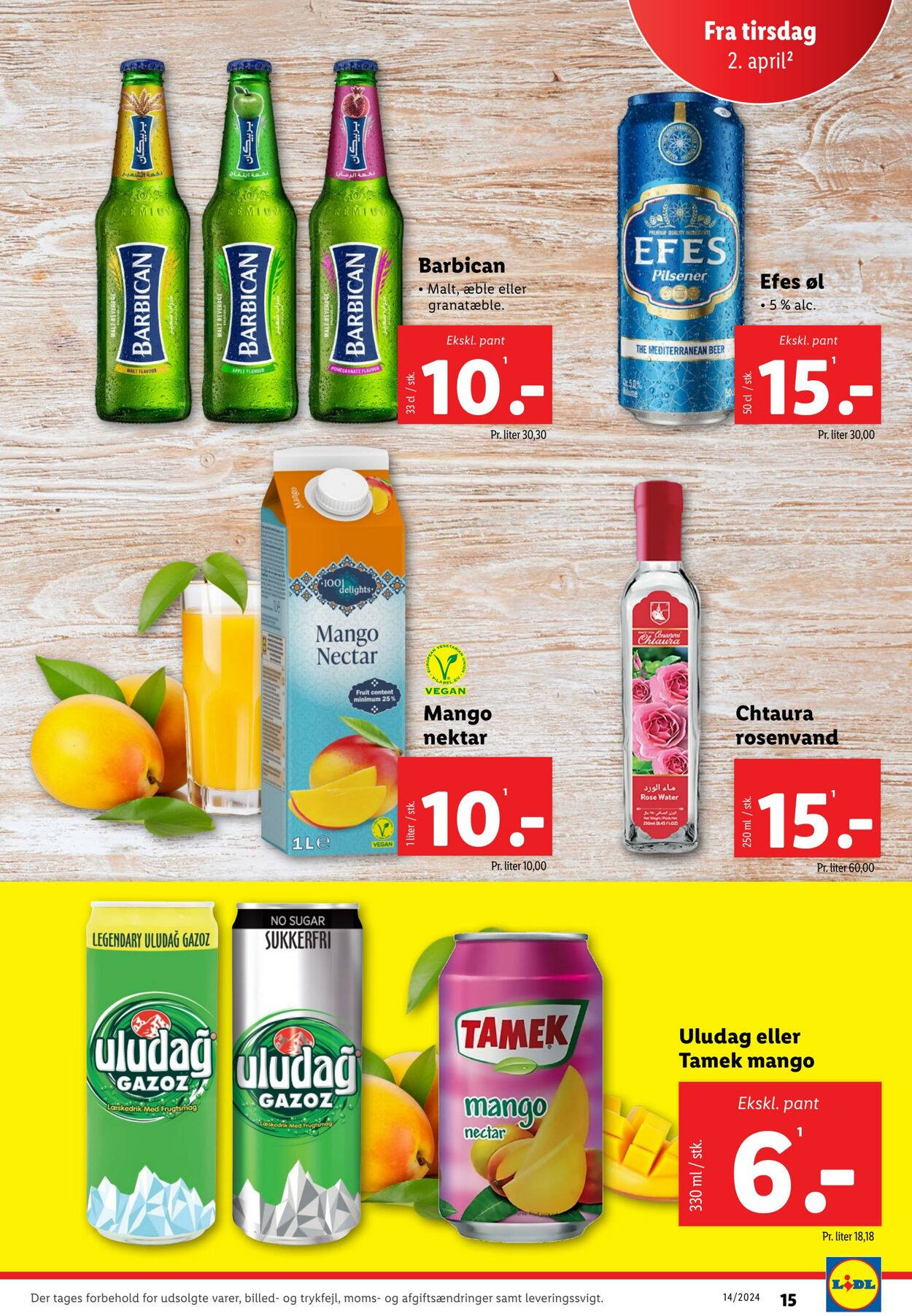 Tilbud Lidl 02.04.2024 - 06.04.2024