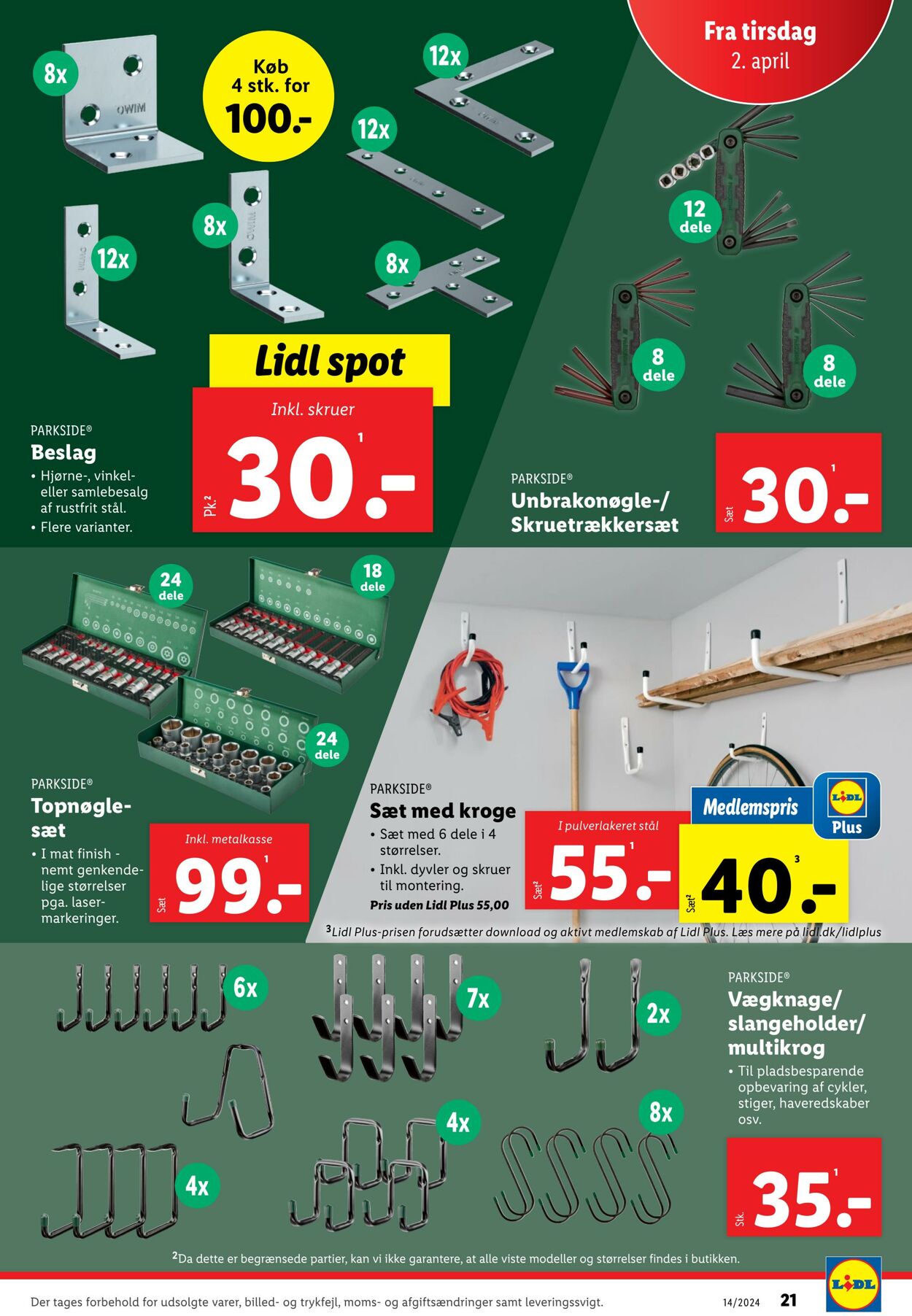 Tilbud Lidl 02.04.2024 - 06.04.2024