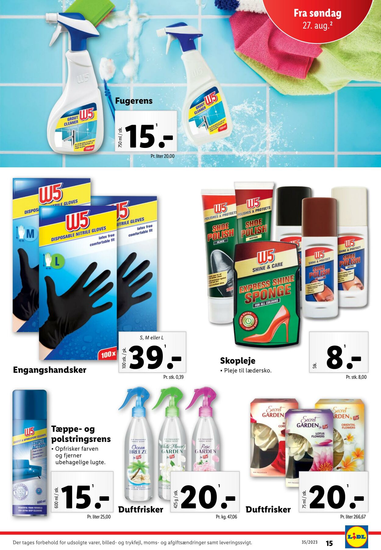 Tilbud Lidl 26.08.2023 - 02.09.2023