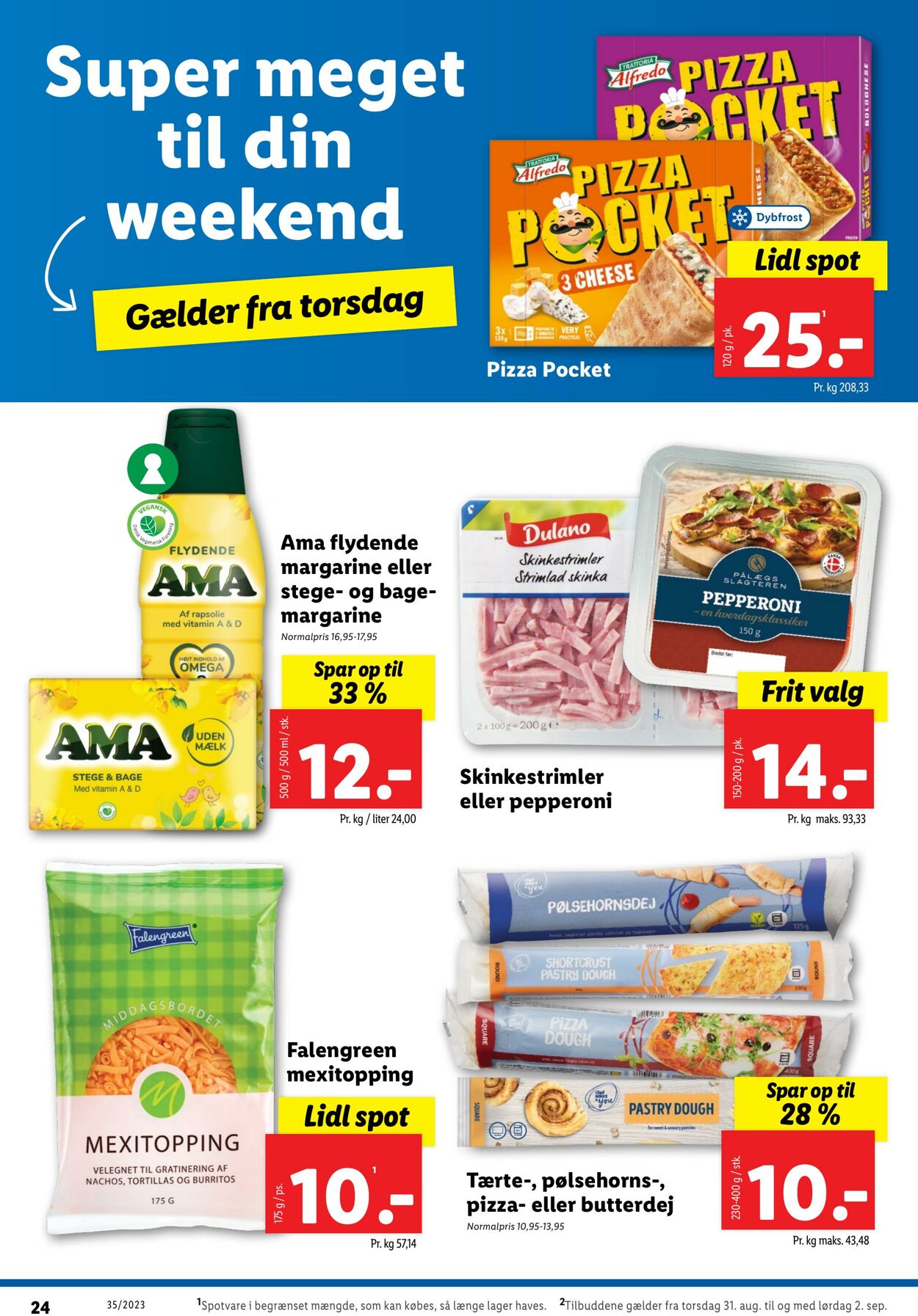 Tilbud Lidl 26.08.2023 - 02.09.2023