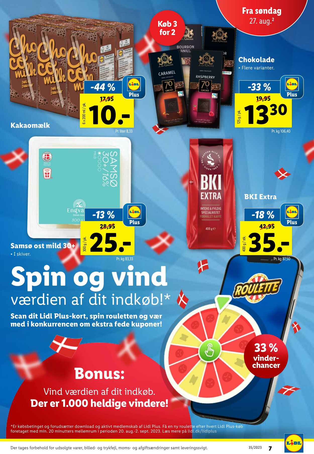 Tilbud Lidl 26.08.2023 - 02.09.2023