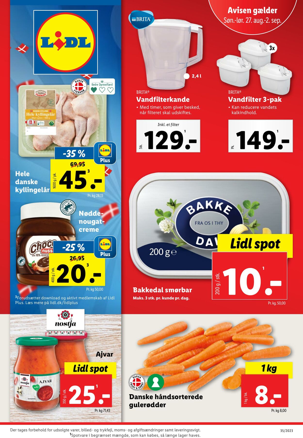 Tilbud Lidl 26.08.2023 - 02.09.2023