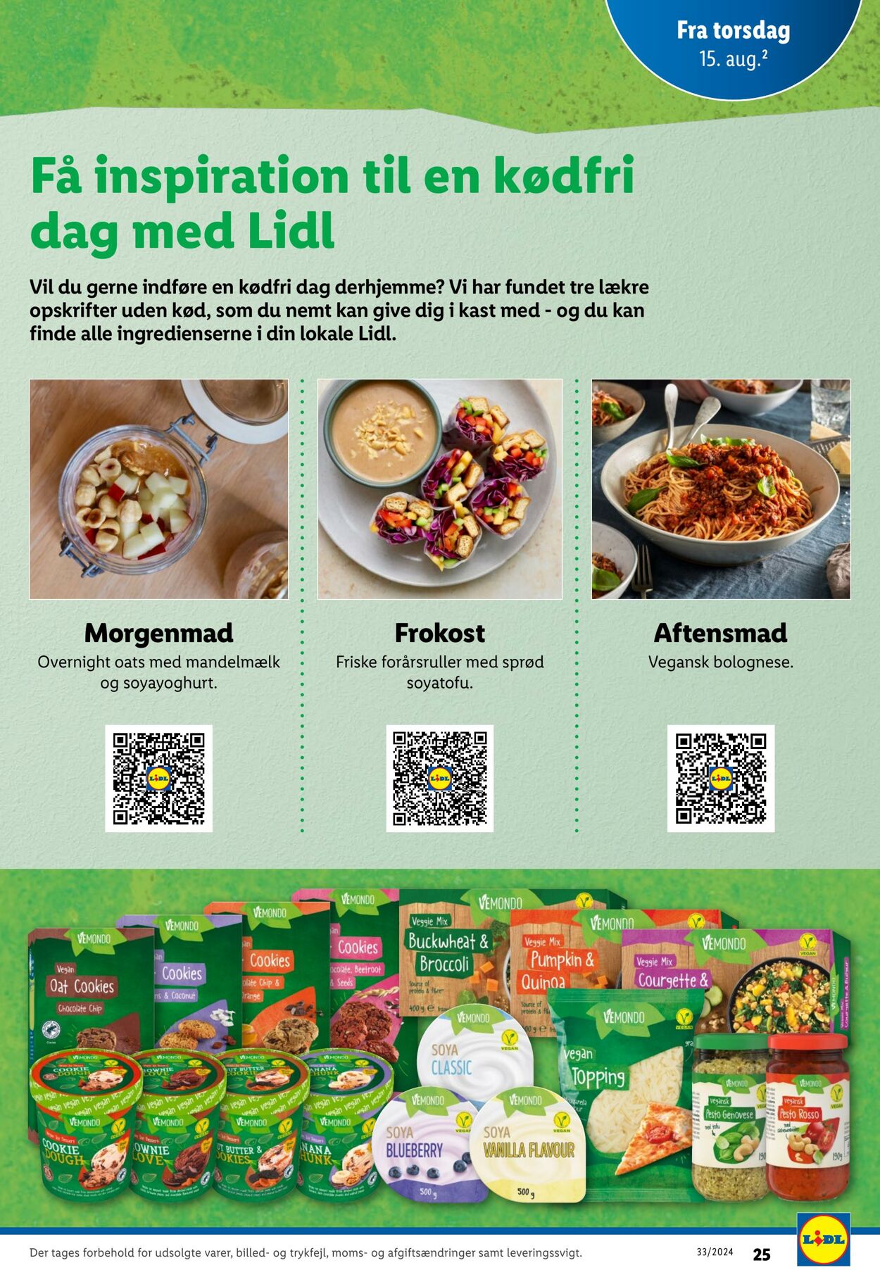 Tilbud Lidl 10.08.2024 - 17.08.2024