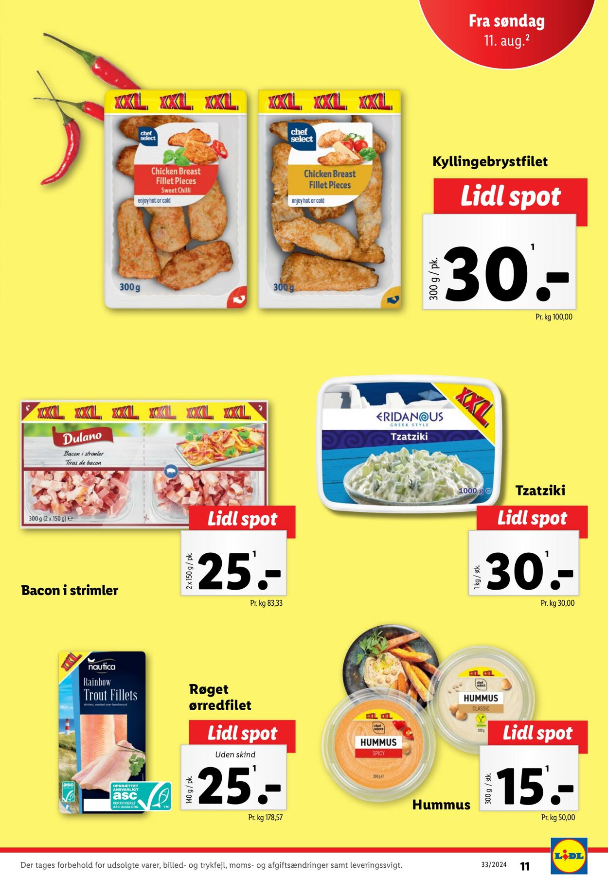 Tilbud Lidl 10.08.2024 - 17.08.2024