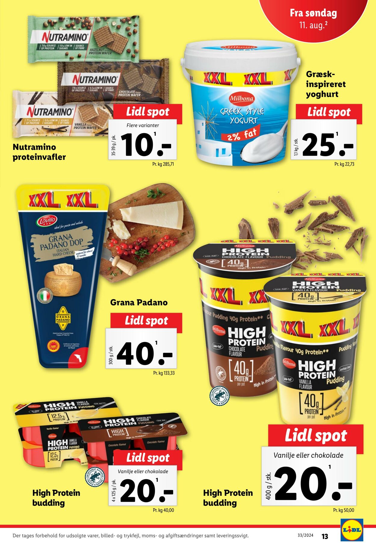 Tilbud Lidl 10.08.2024 - 17.08.2024