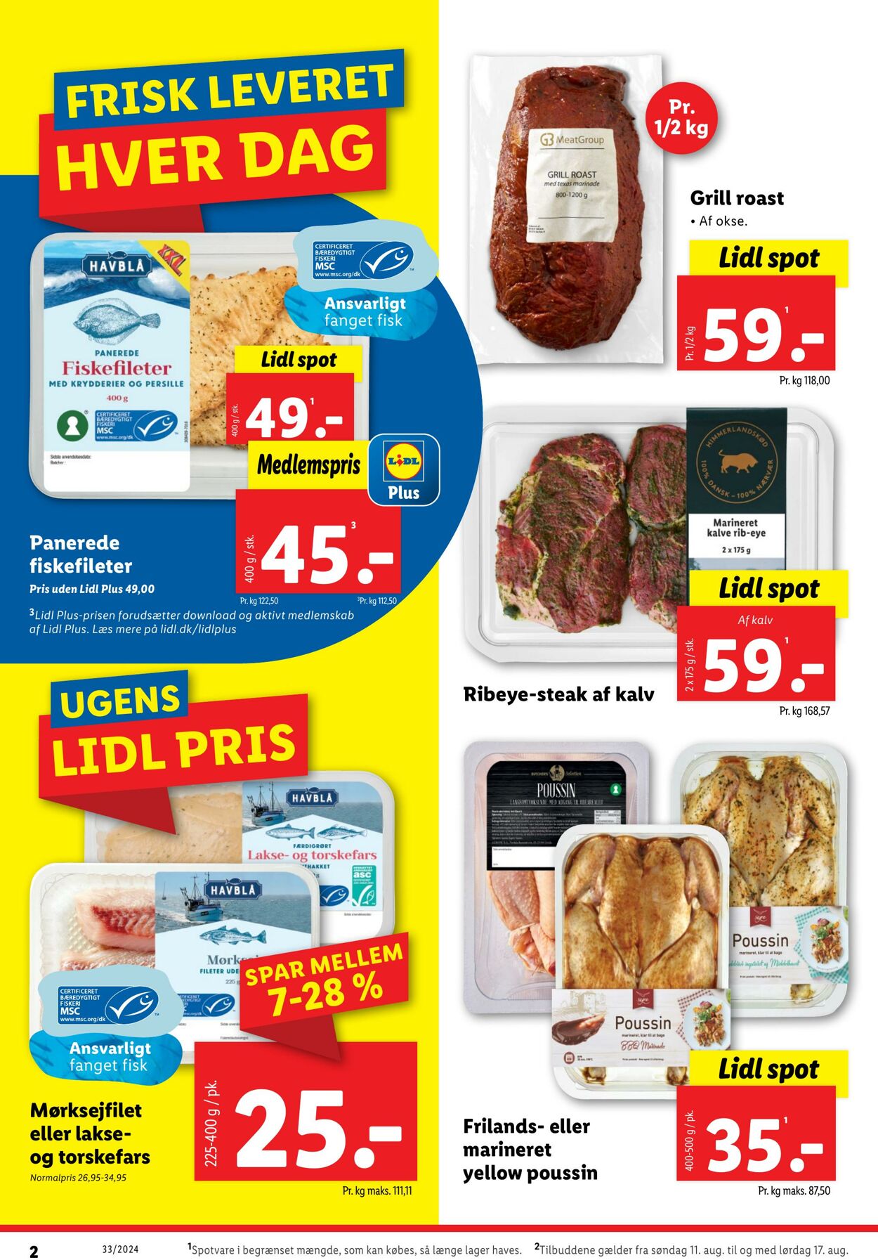 Tilbud Lidl 10.08.2024 - 17.08.2024