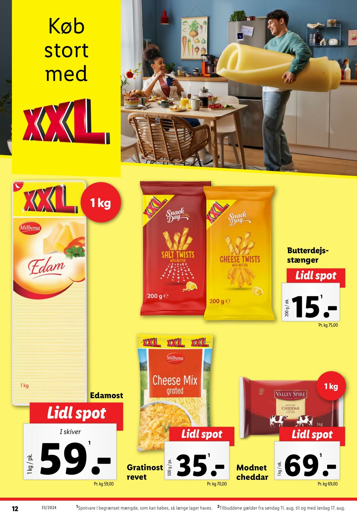 Tilbud Lidl 10.08.2024 - 17.08.2024