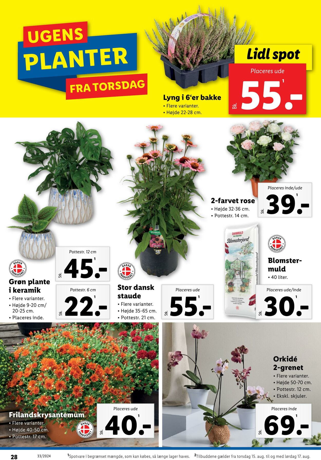 Tilbud Lidl 10.08.2024 - 17.08.2024