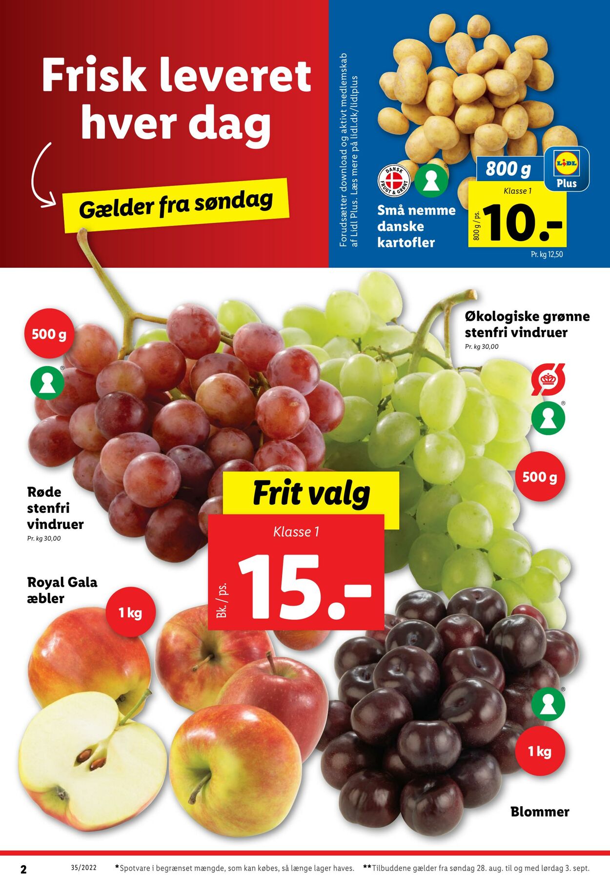 Tilbud Lidl 28.08.2022 - 03.09.2022