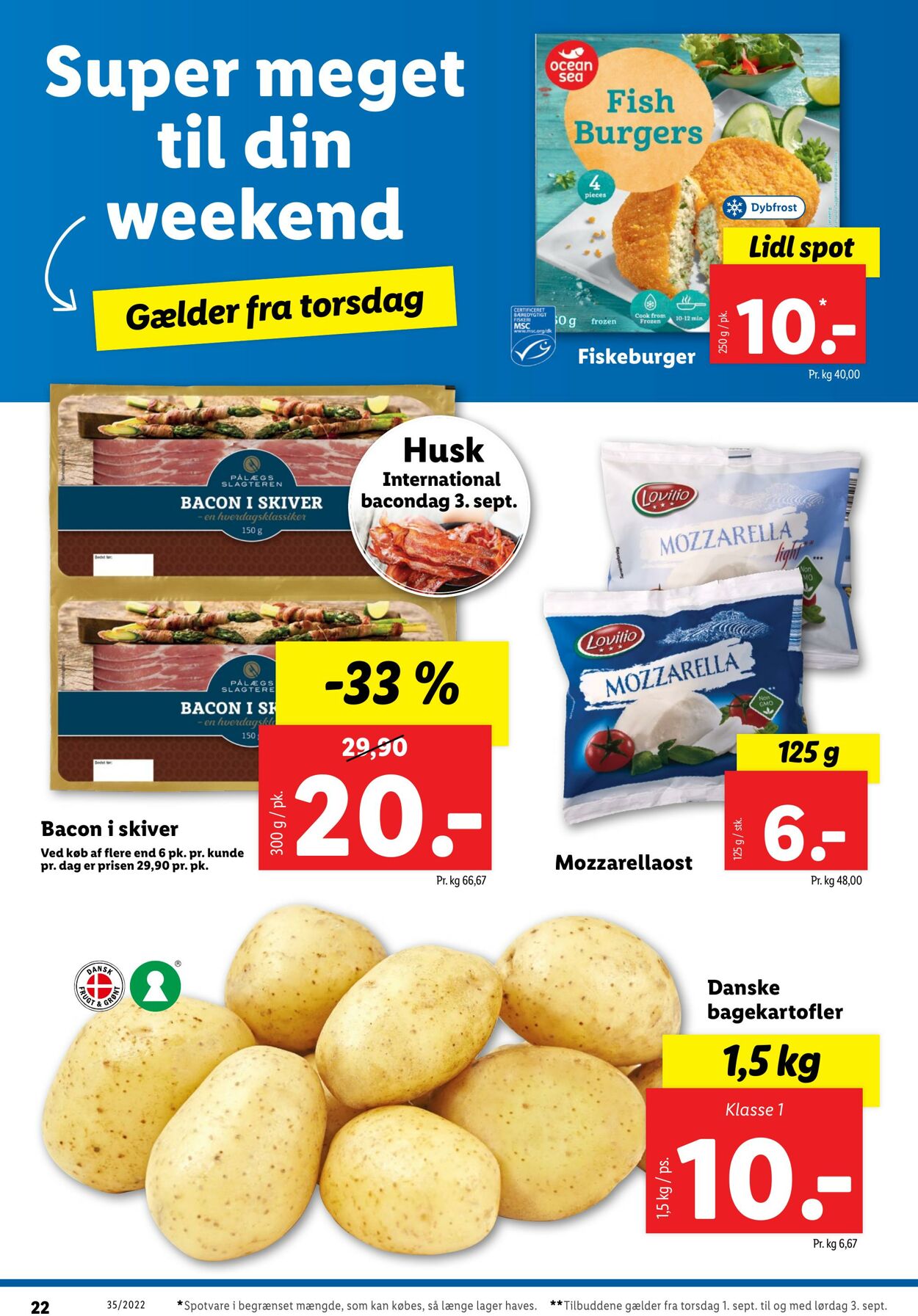 Tilbud Lidl 28.08.2022 - 03.09.2022