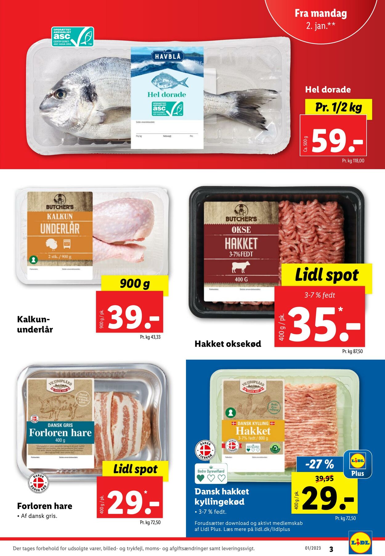 Tilbud Lidl 31.12.2022 - 07.01.2023