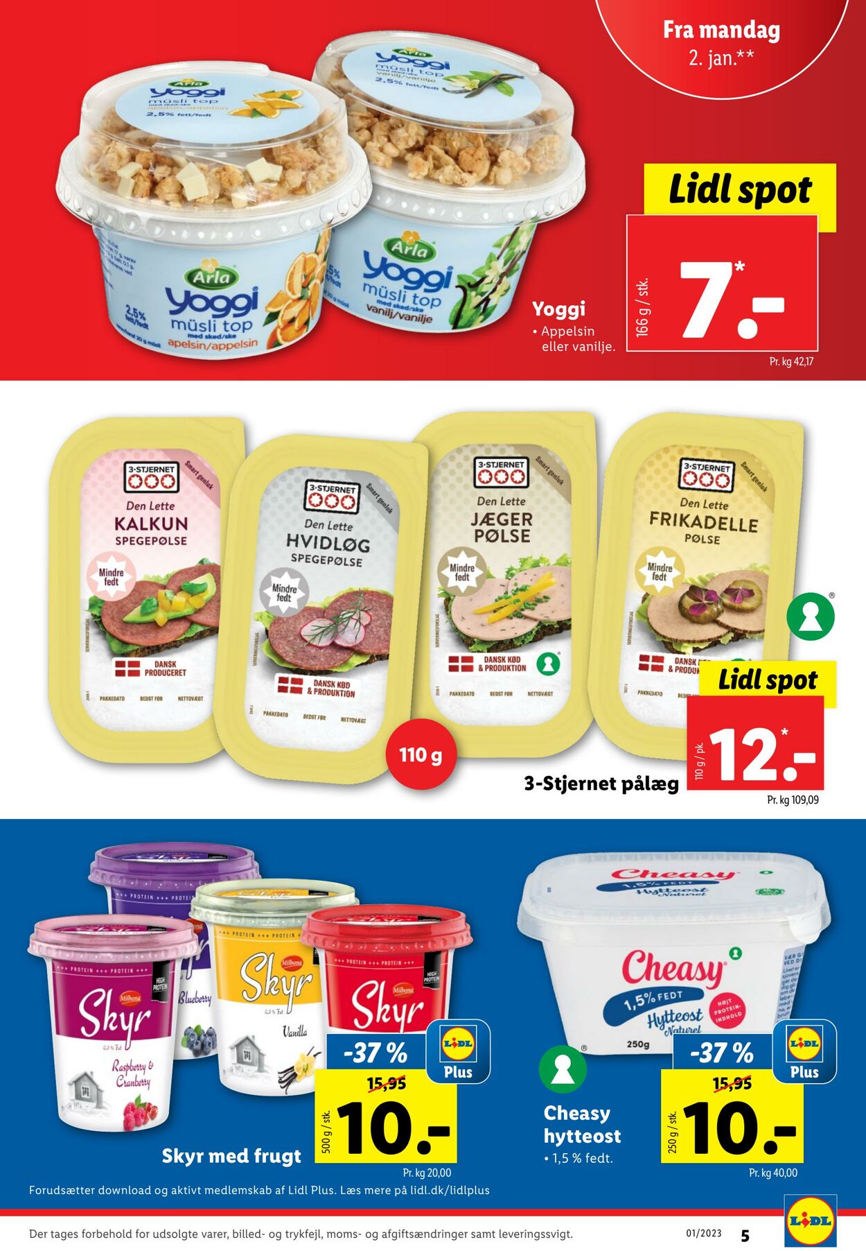 Tilbud Lidl 31.12.2022 - 07.01.2023