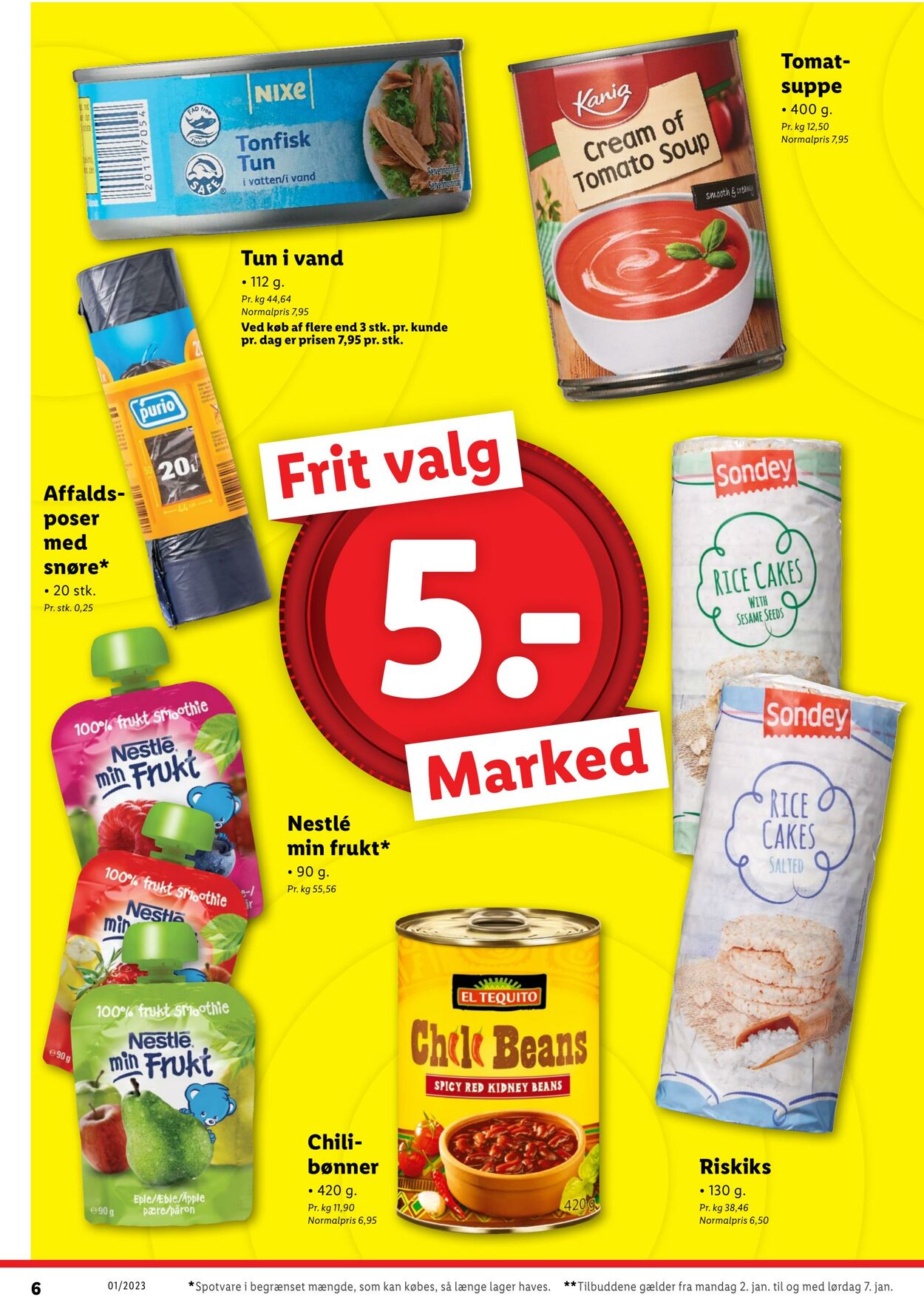 Tilbud Lidl 31.12.2022 - 07.01.2023