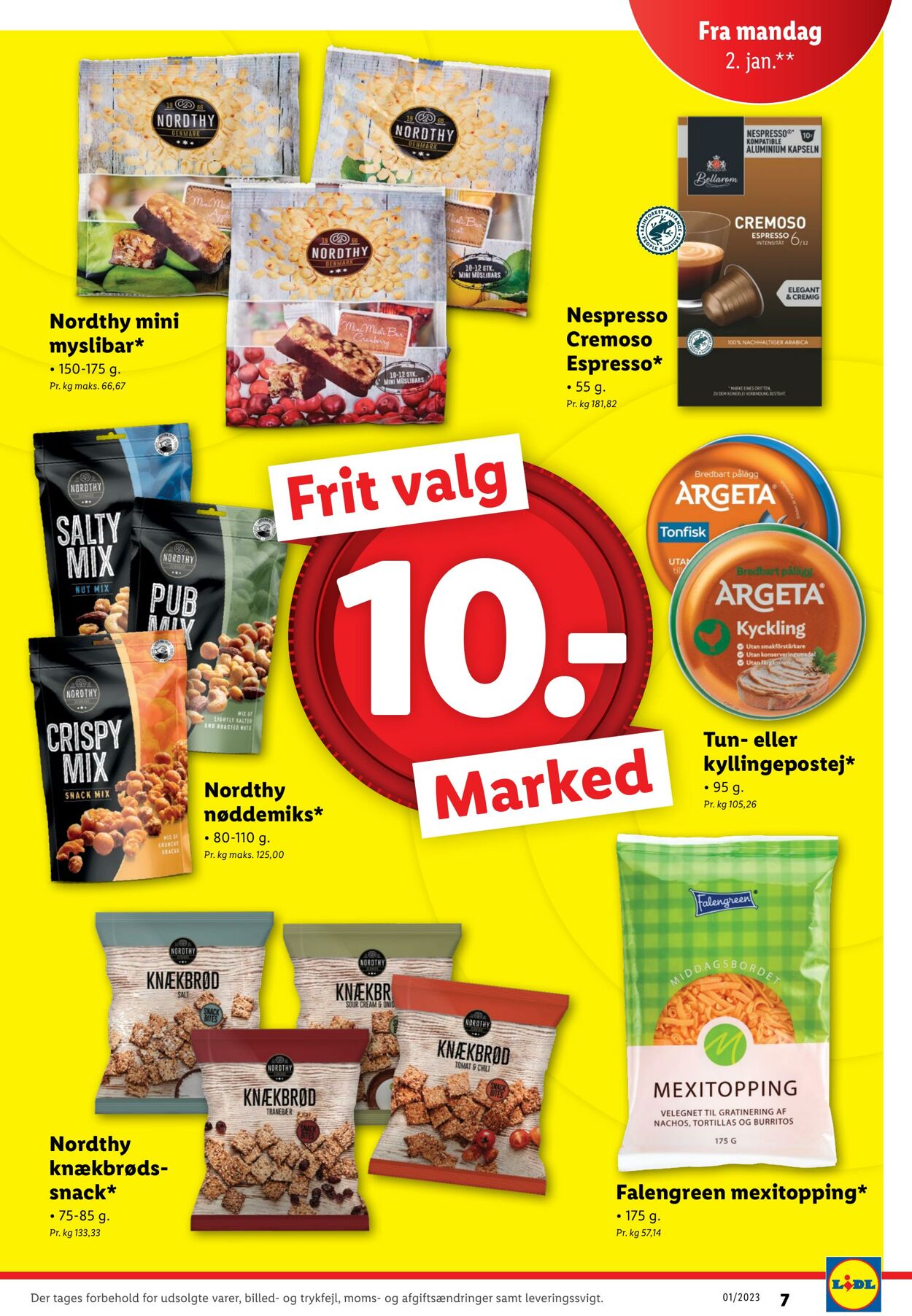 Tilbud Lidl 31.12.2022 - 07.01.2023