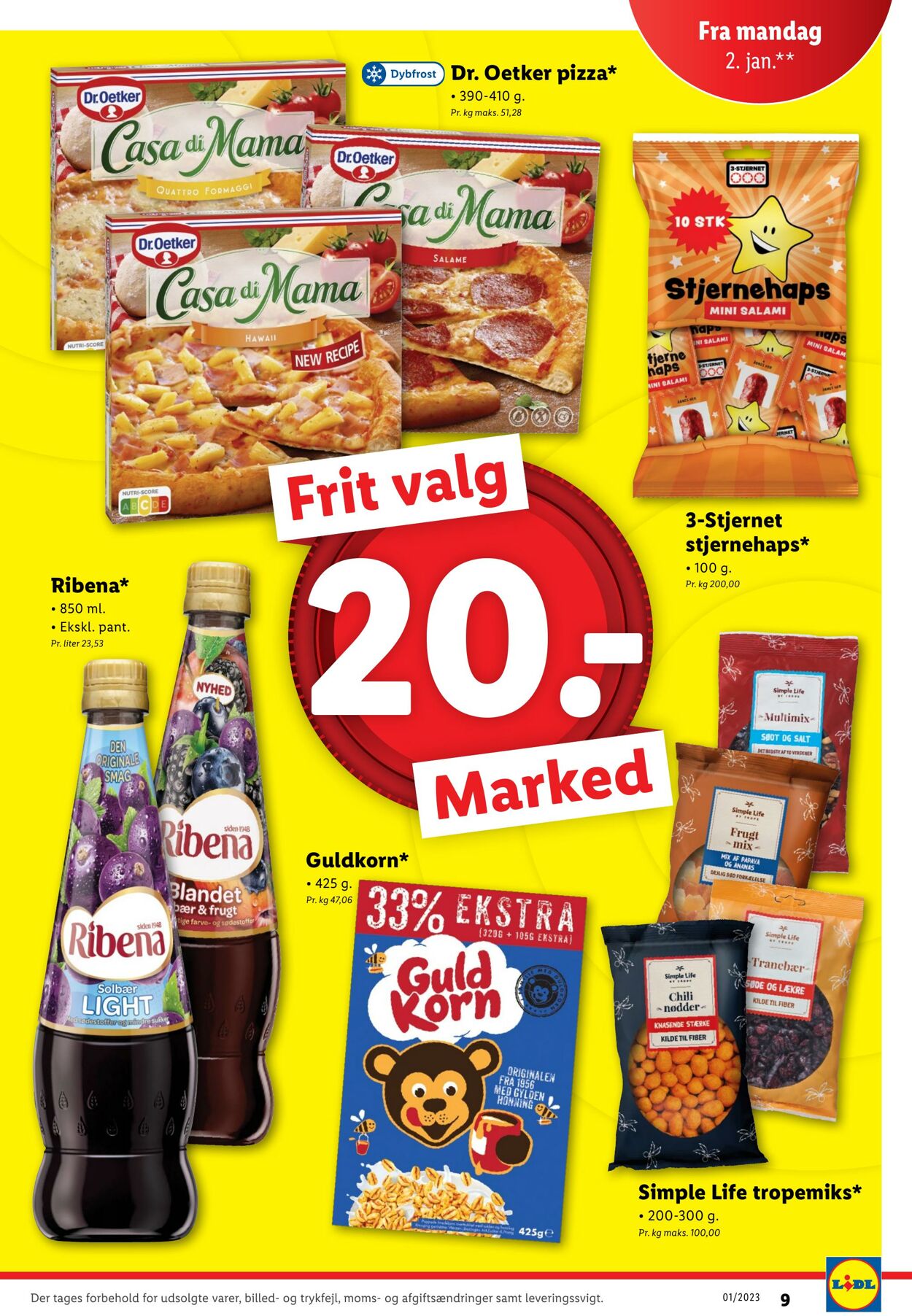 Tilbud Lidl 31.12.2022 - 07.01.2023