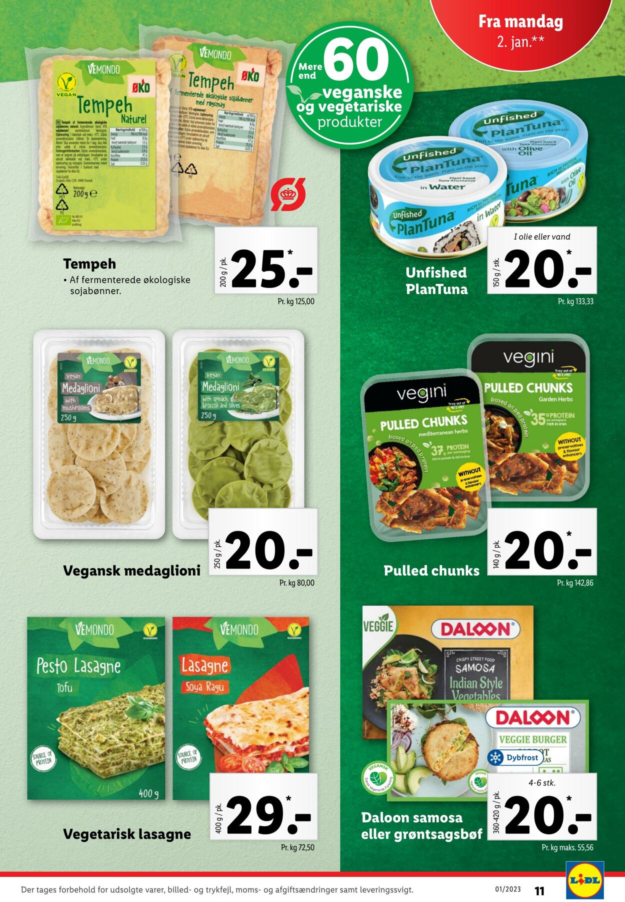 Tilbud Lidl 31.12.2022 - 07.01.2023