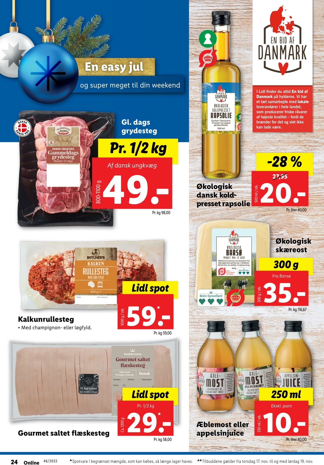 Tilbud Lidl 12.11.2022 - 19.11.2022