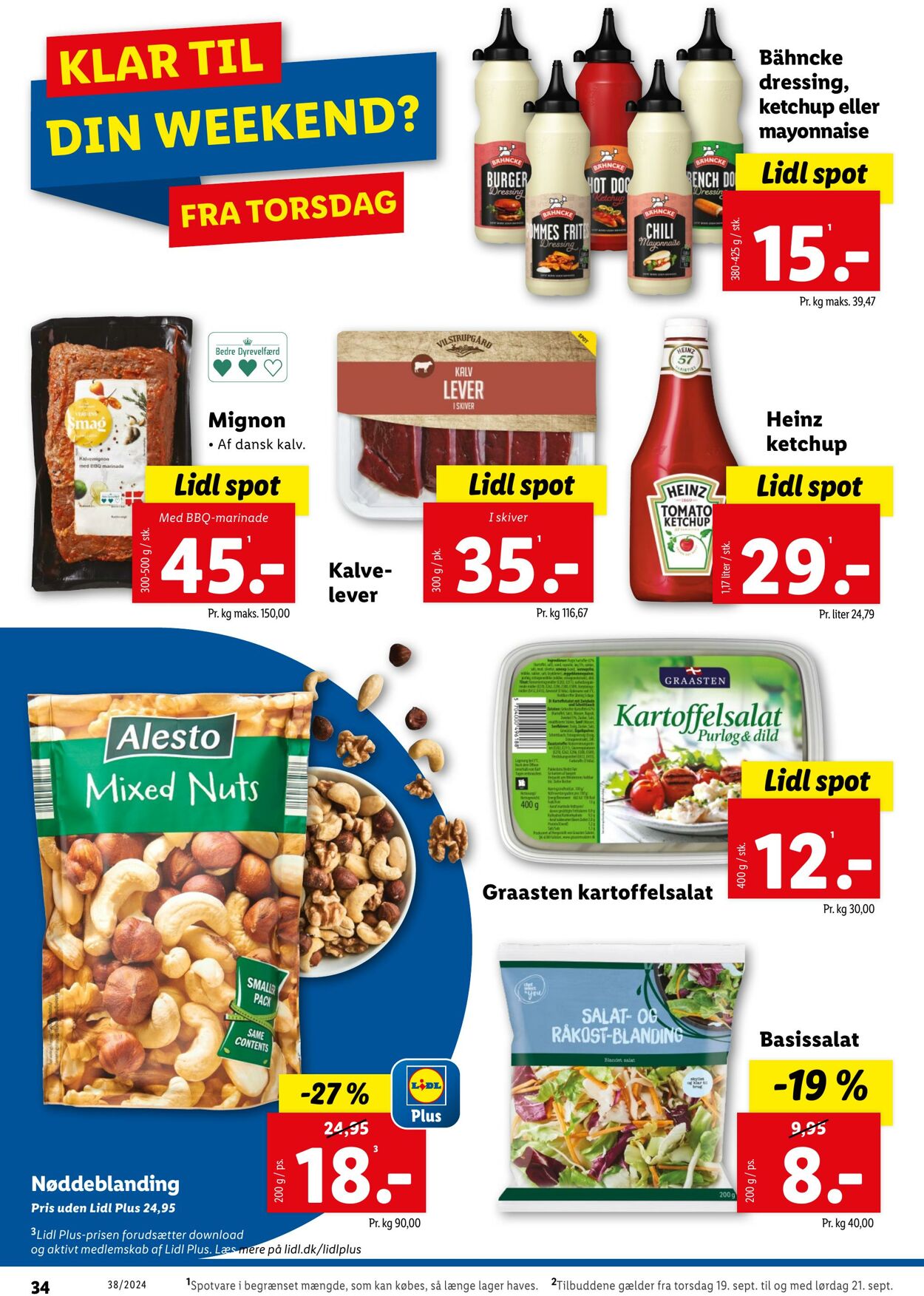 Tilbud Lidl 14.09.2024 - 21.09.2024