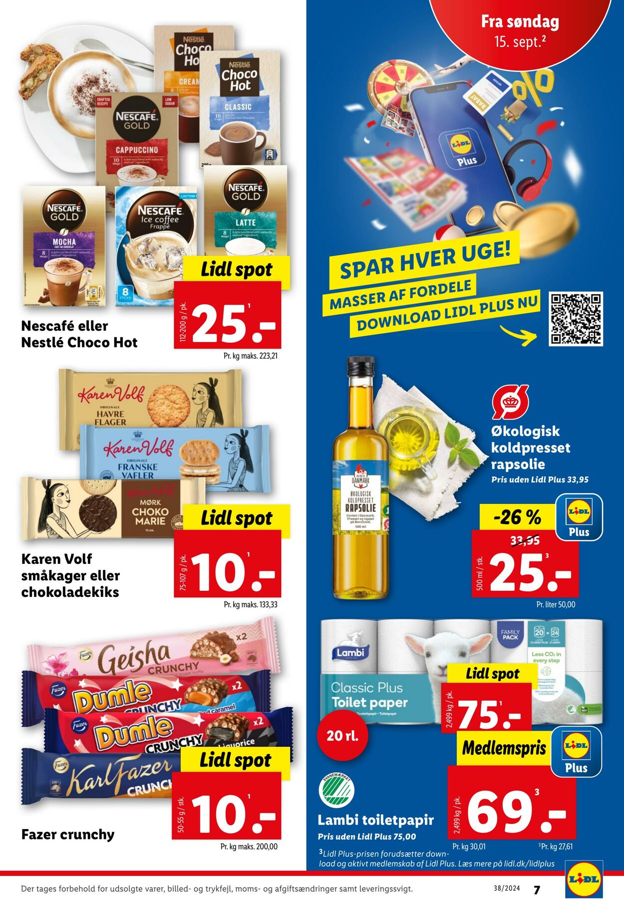 Tilbud Lidl 14.09.2024 - 21.09.2024