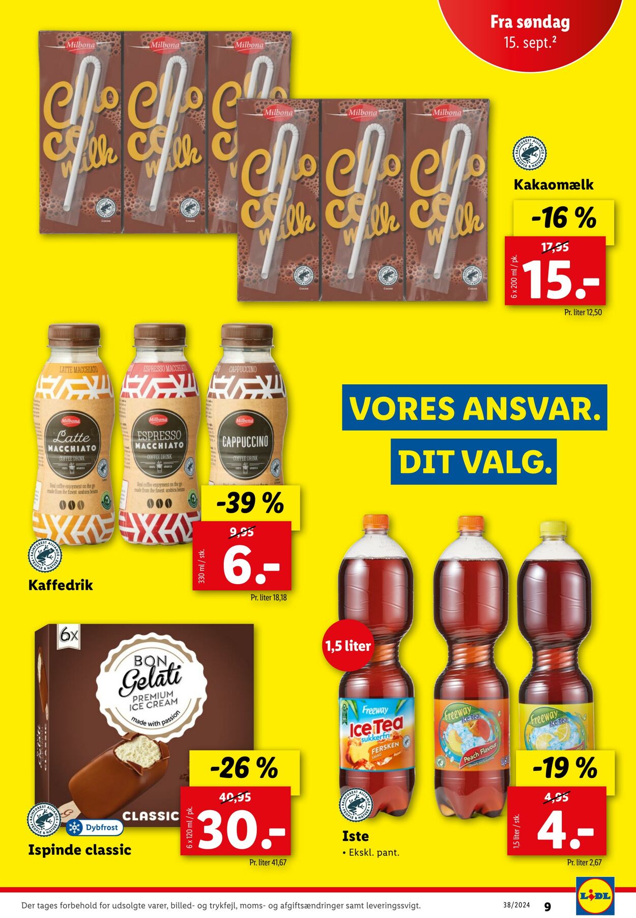 Tilbud Lidl 14.09.2024 - 21.09.2024