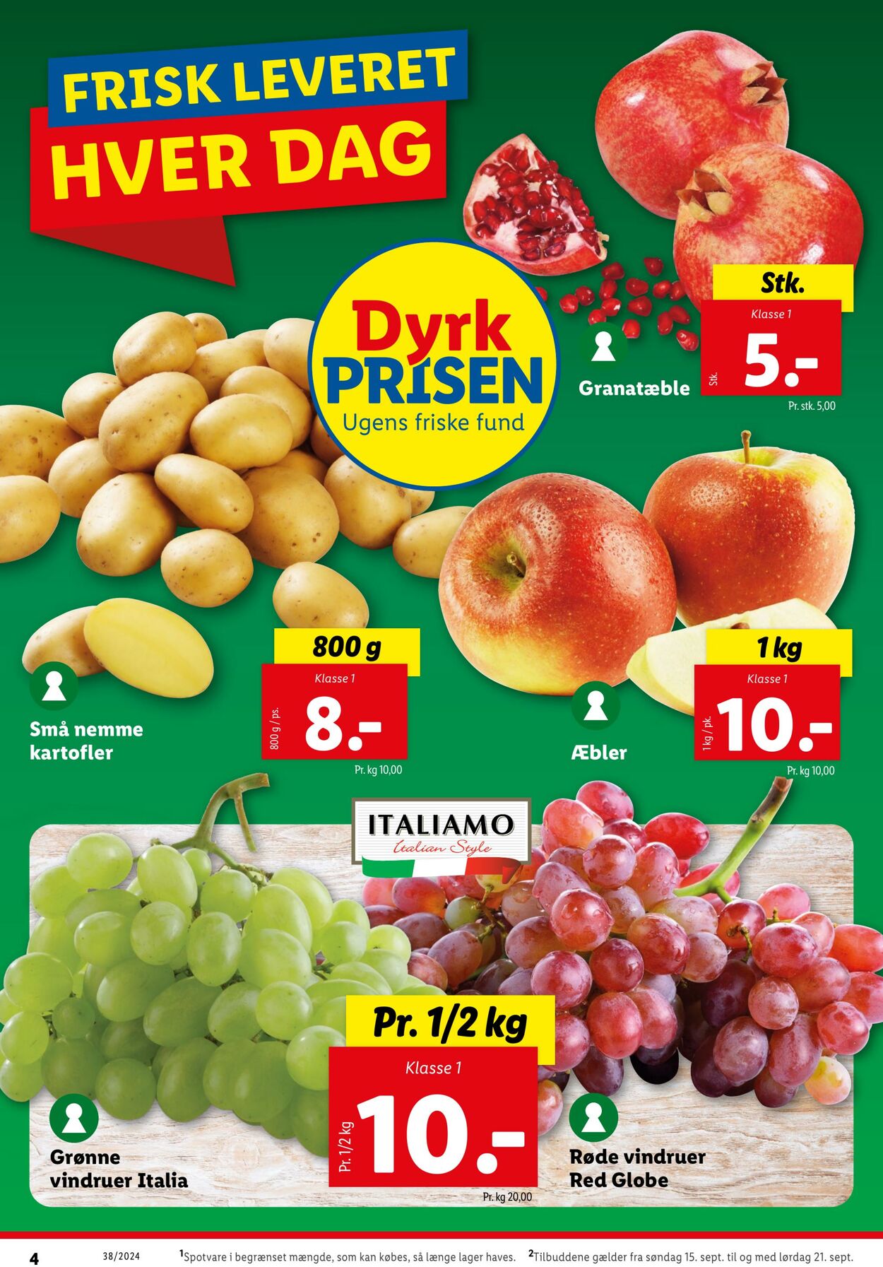 Tilbud Lidl 14.09.2024 - 21.09.2024