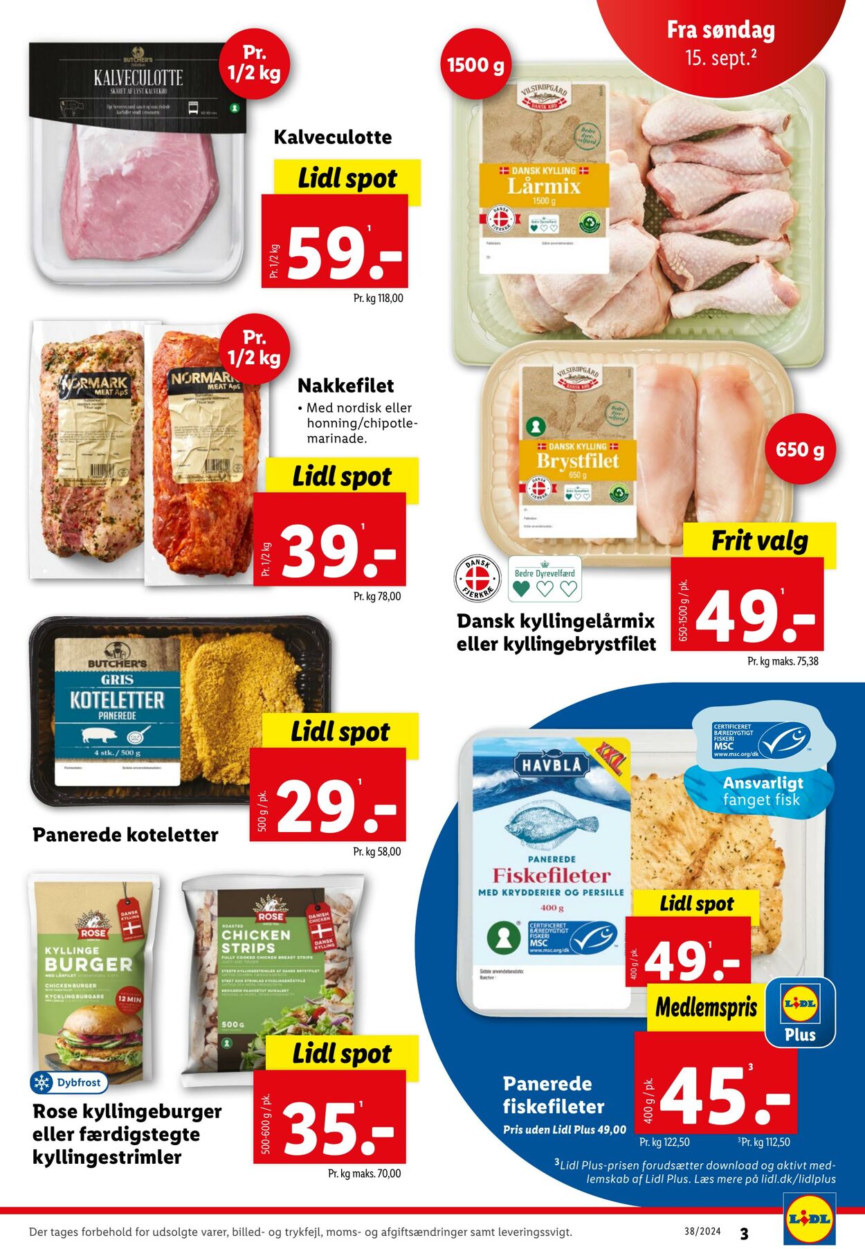 Tilbud Lidl 14.09.2024 - 21.09.2024