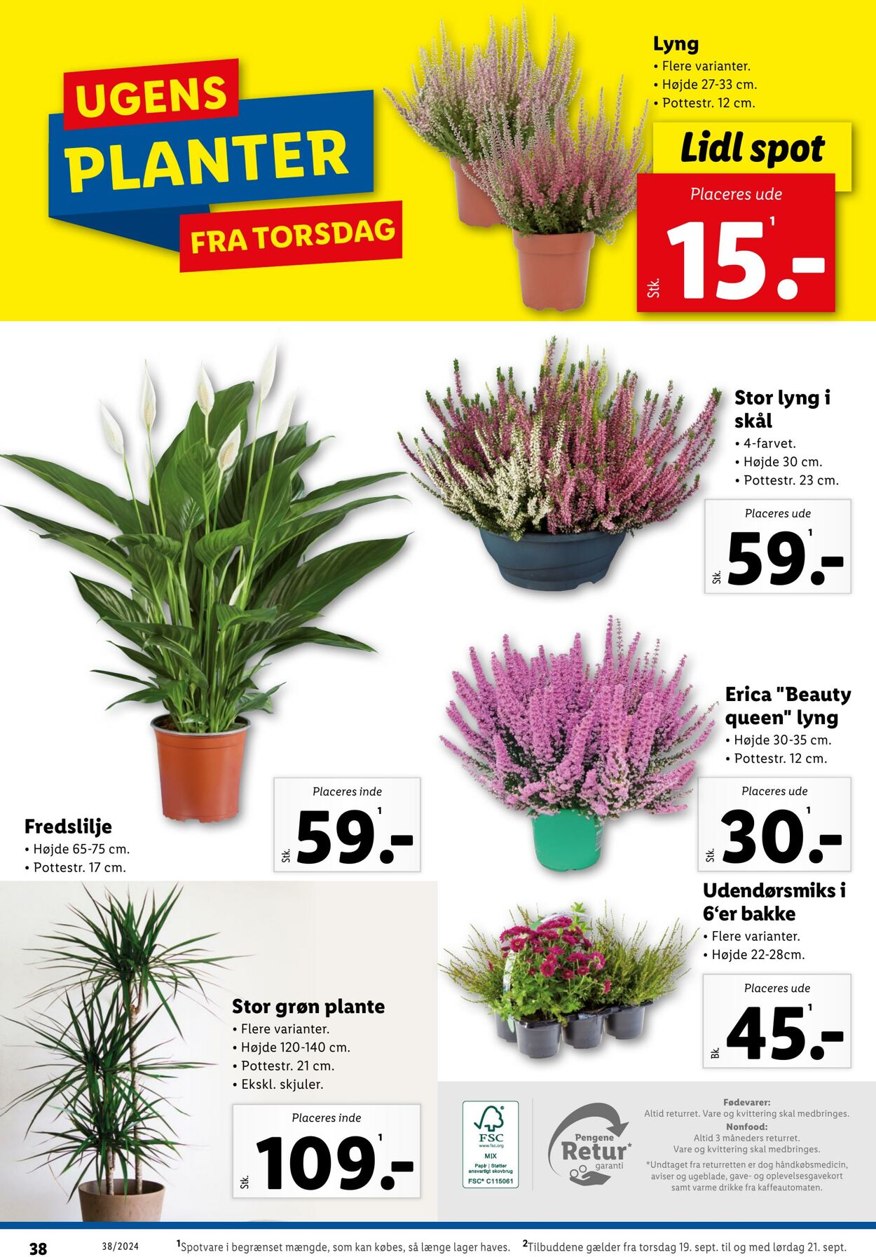 Tilbud Lidl 14.09.2024 - 21.09.2024